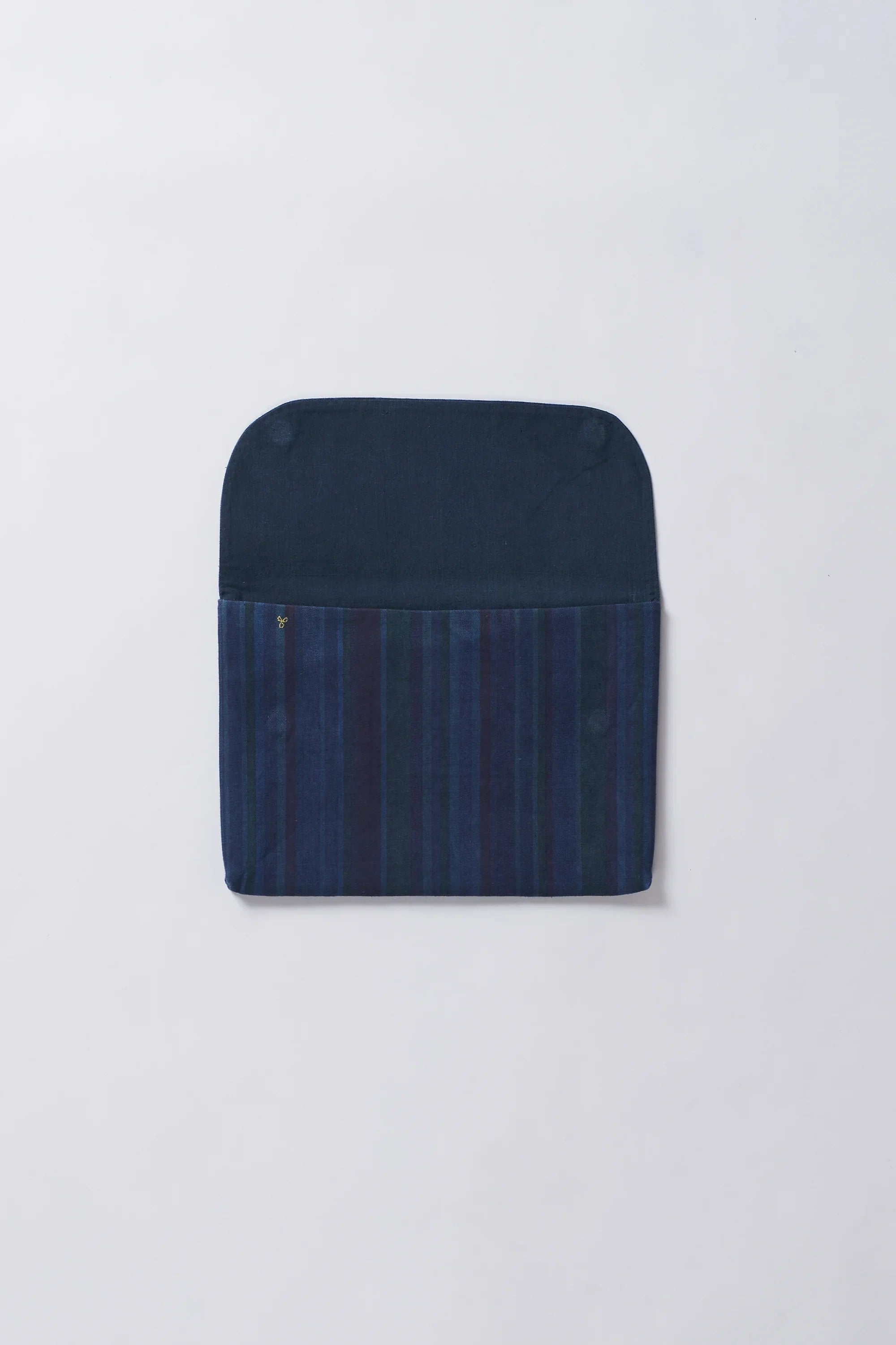Medium Indigo Screen Printed Laptop Sleeve