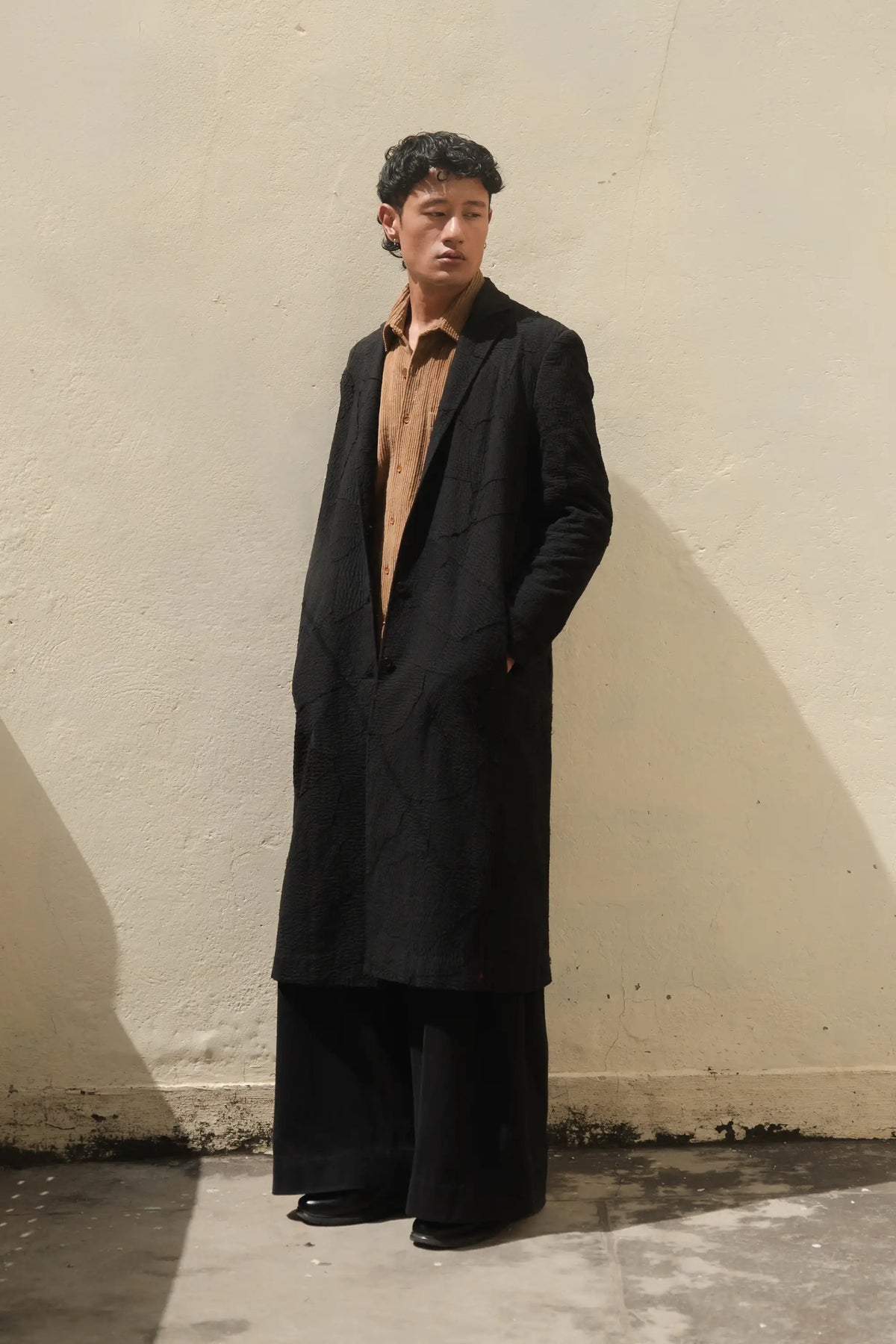 Composed in Long Coat