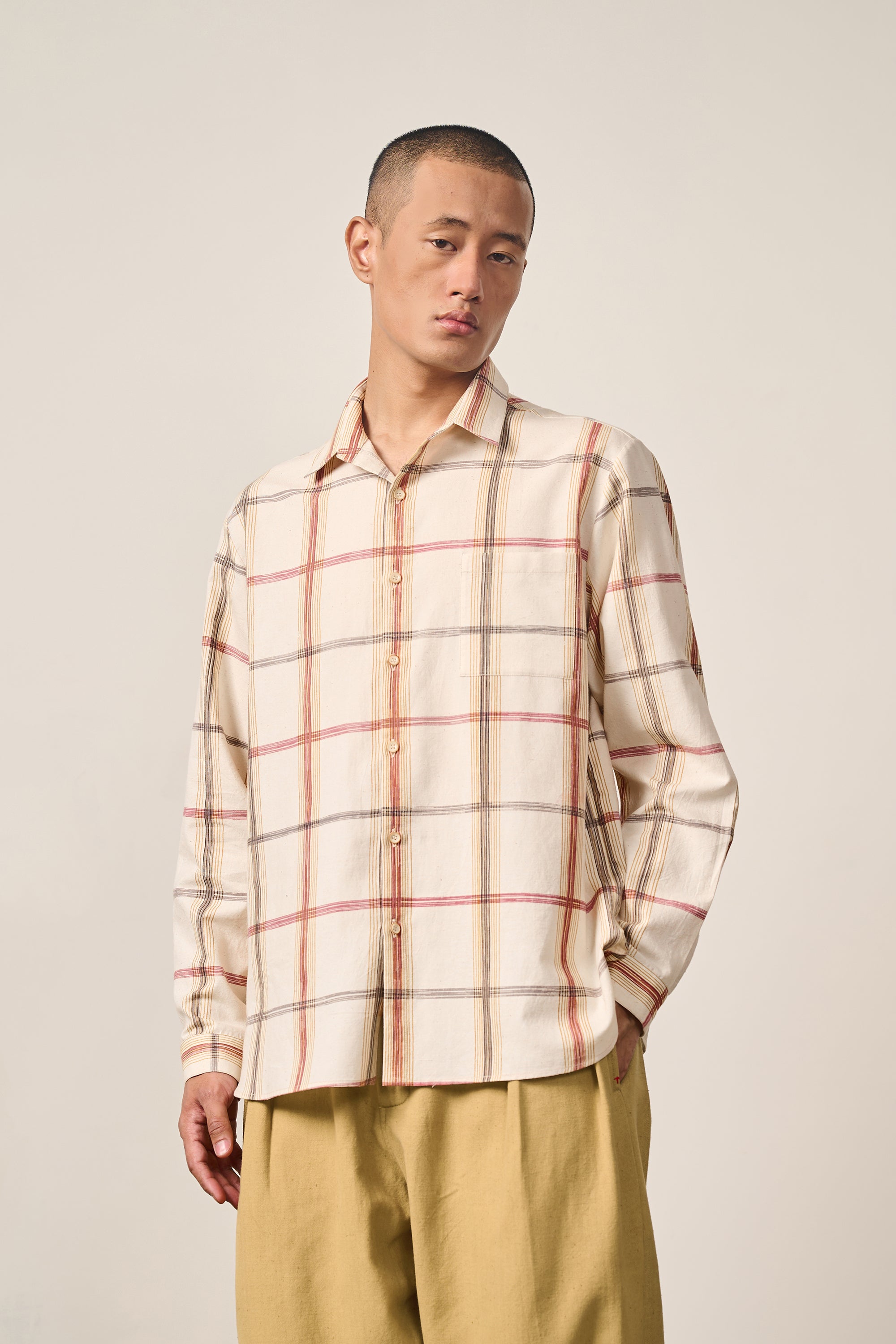 CREAM UNISEX SHIRT