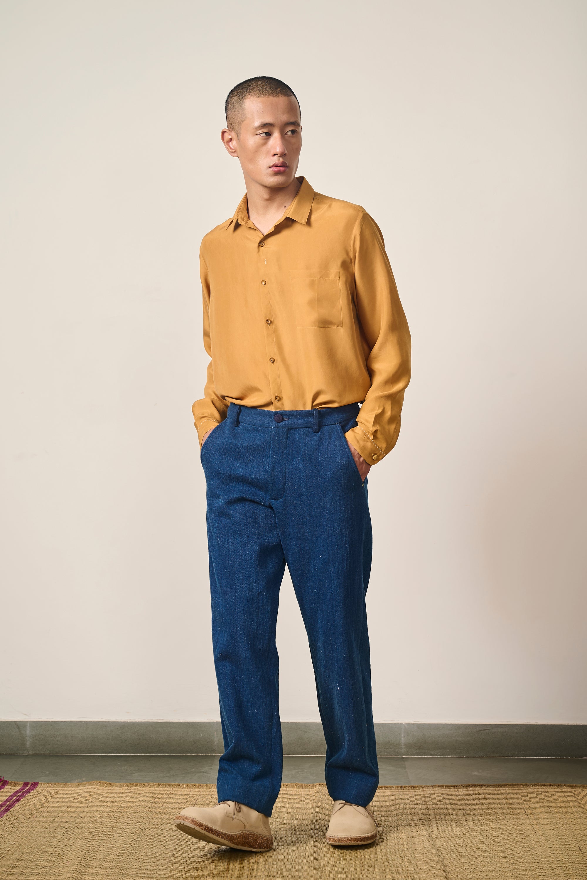 MUSTARD YELLOW UNISEX SHIRT