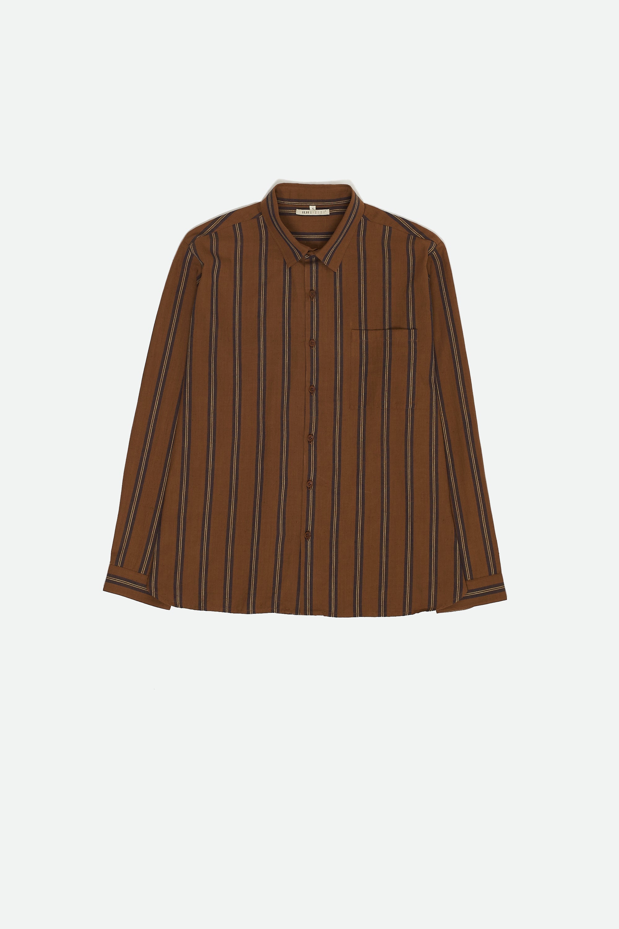 YARN DYED COTTON UNISEX SHIRT