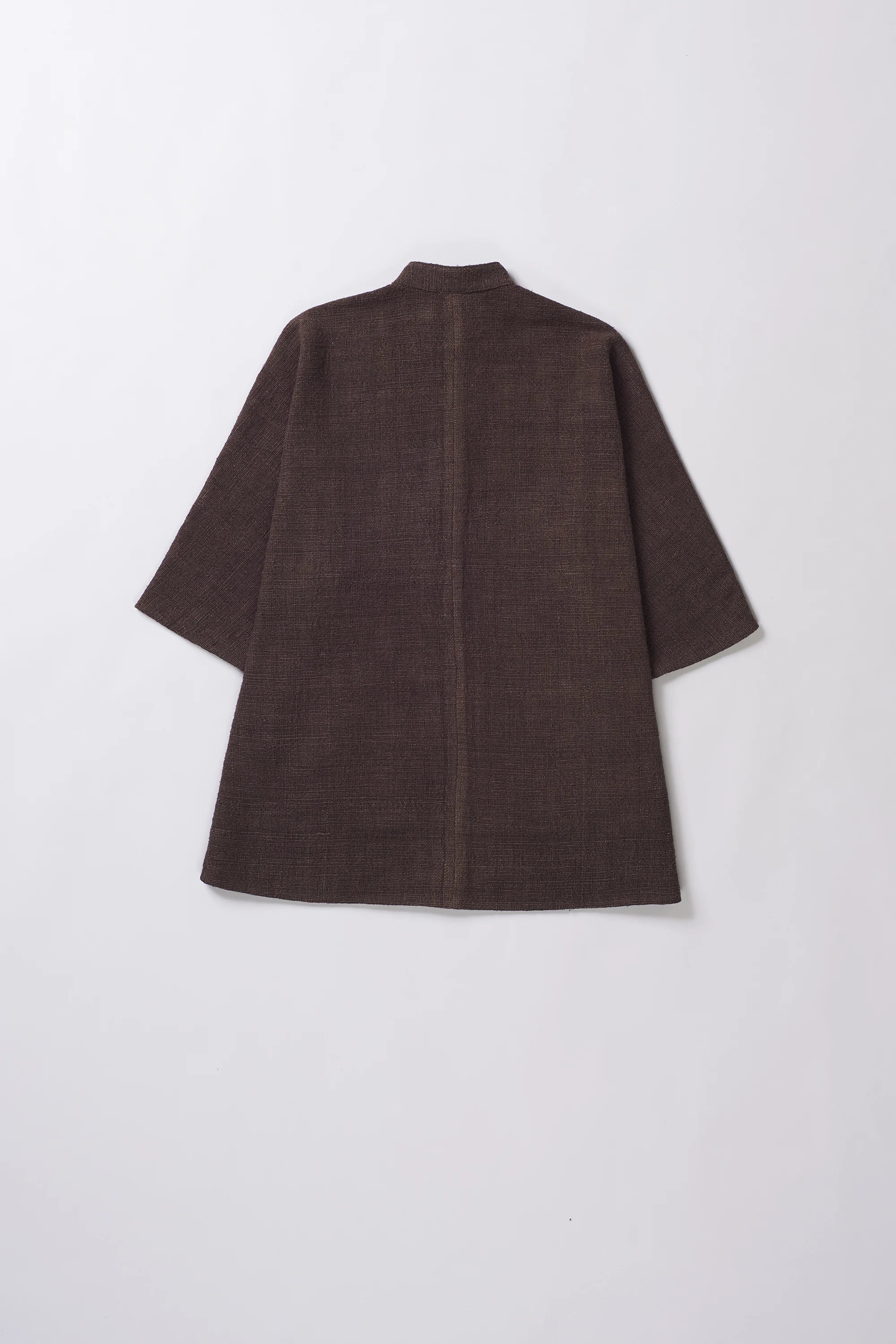 Kimono Sleeve Shirt in Burnt Umber