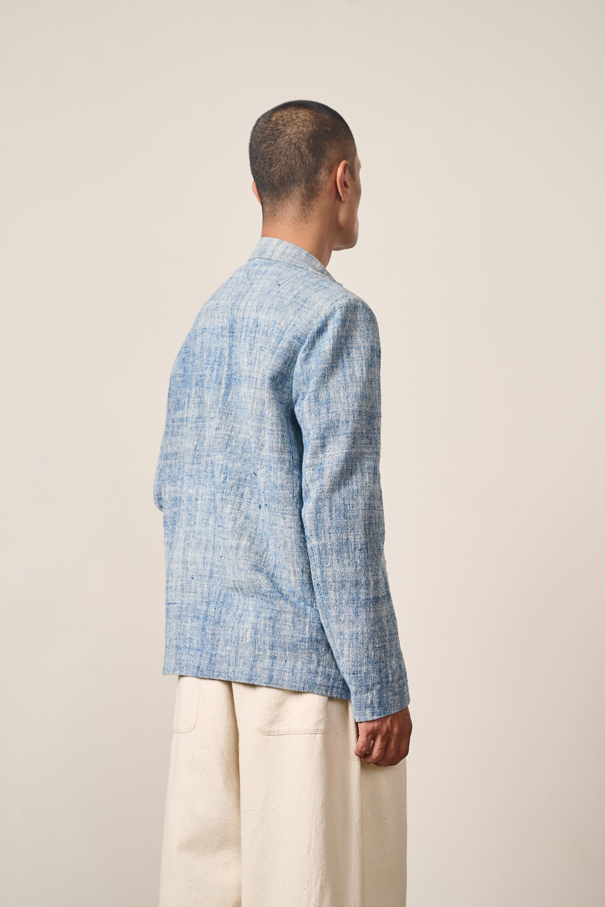 CHAMBRAY STATEMENT JACKET