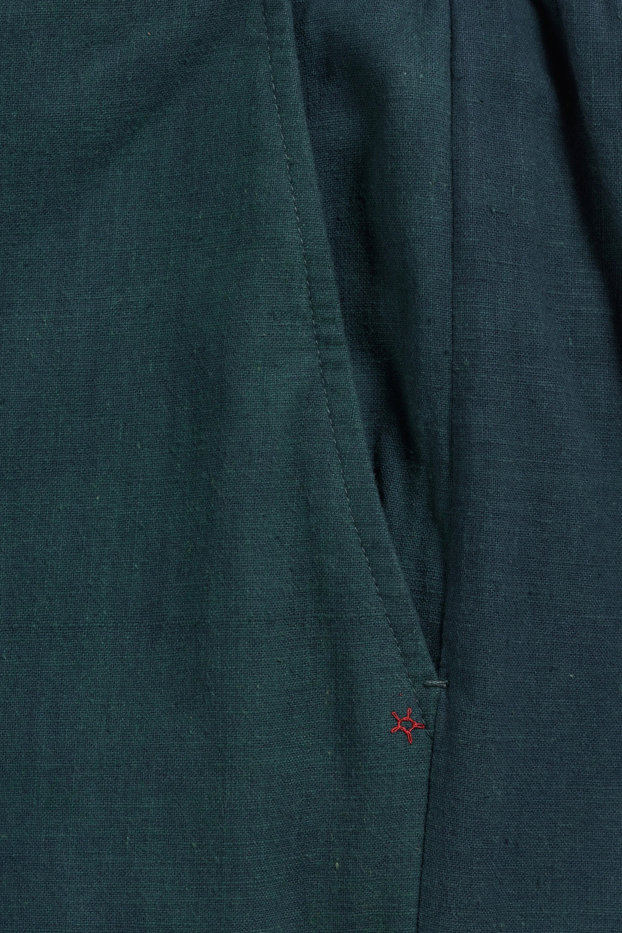 COTTON STRAIGHT FIT TROUSERS