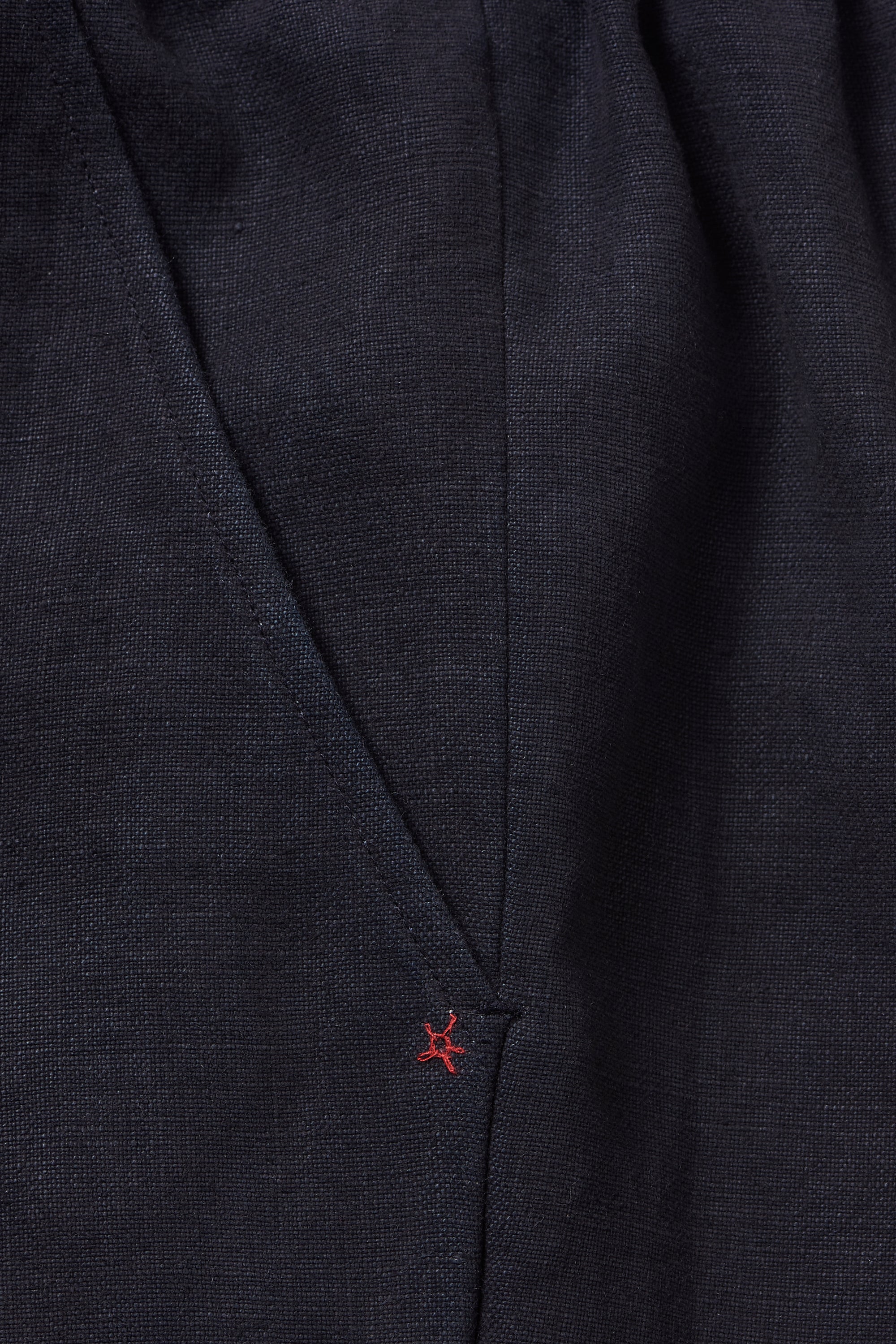 Fabric close-up with pocket