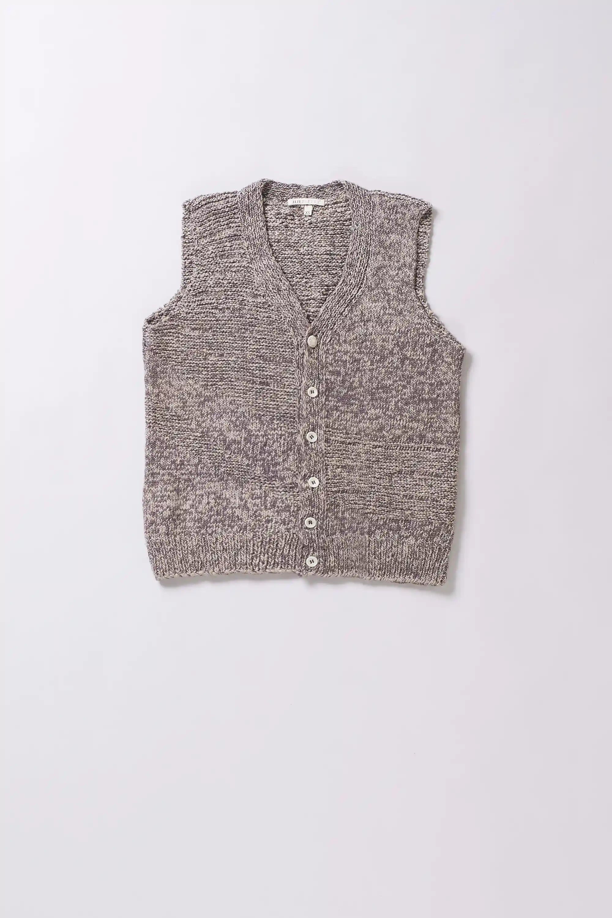 Oro Charcoal Cardigan Vest