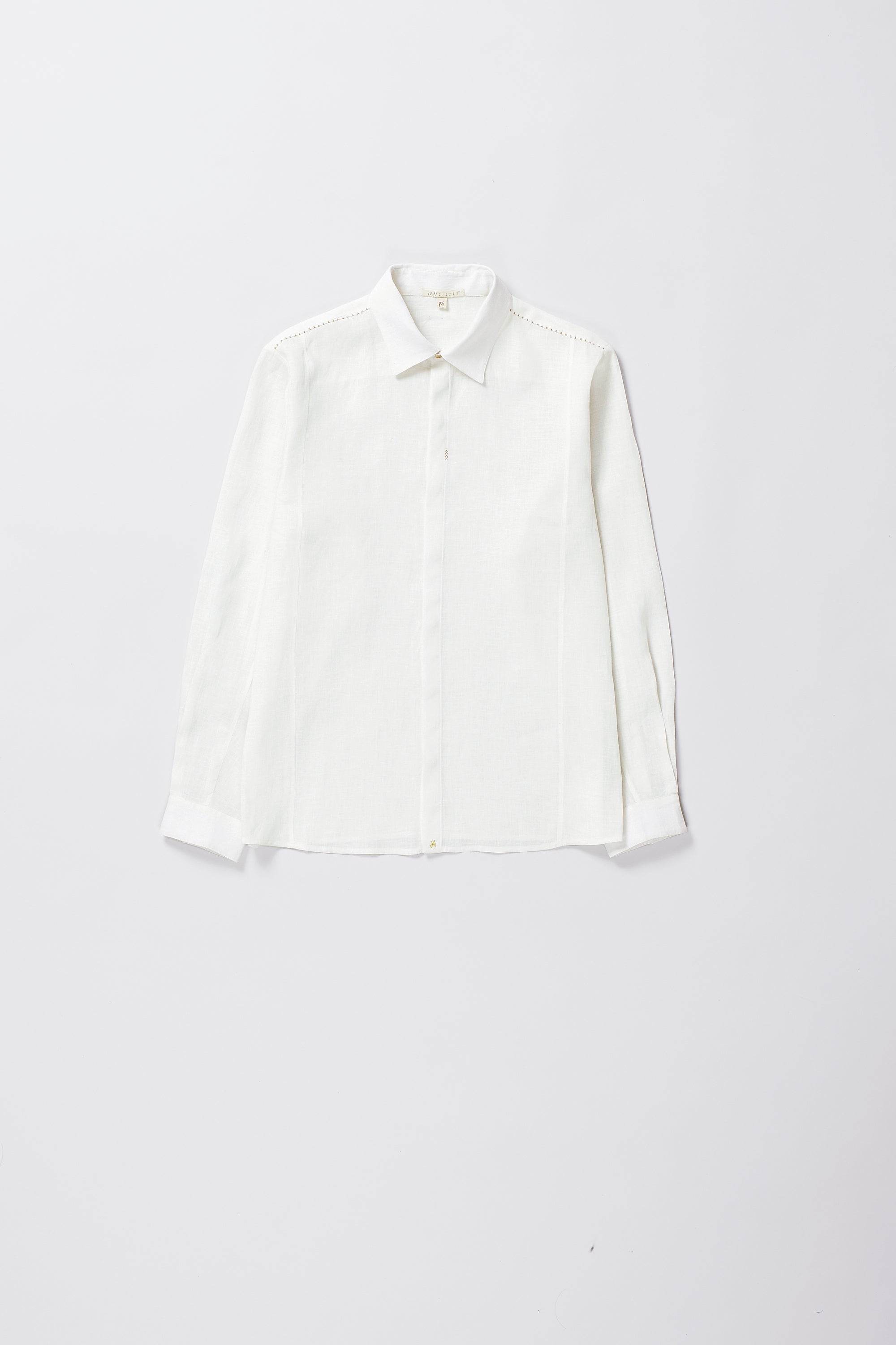 LINEN SHIRT IN ECRU