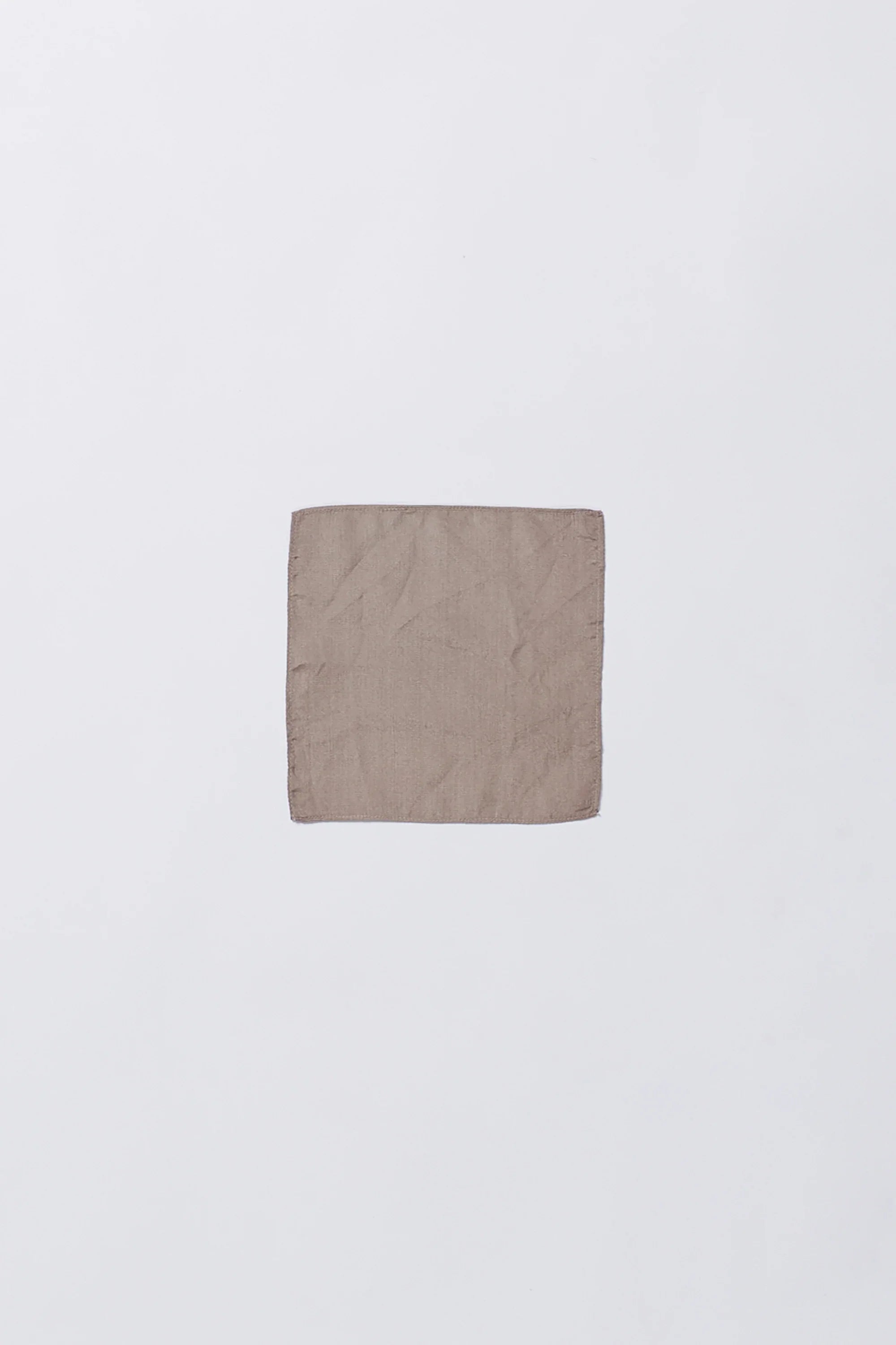 Smoke Pocket Square in Silk