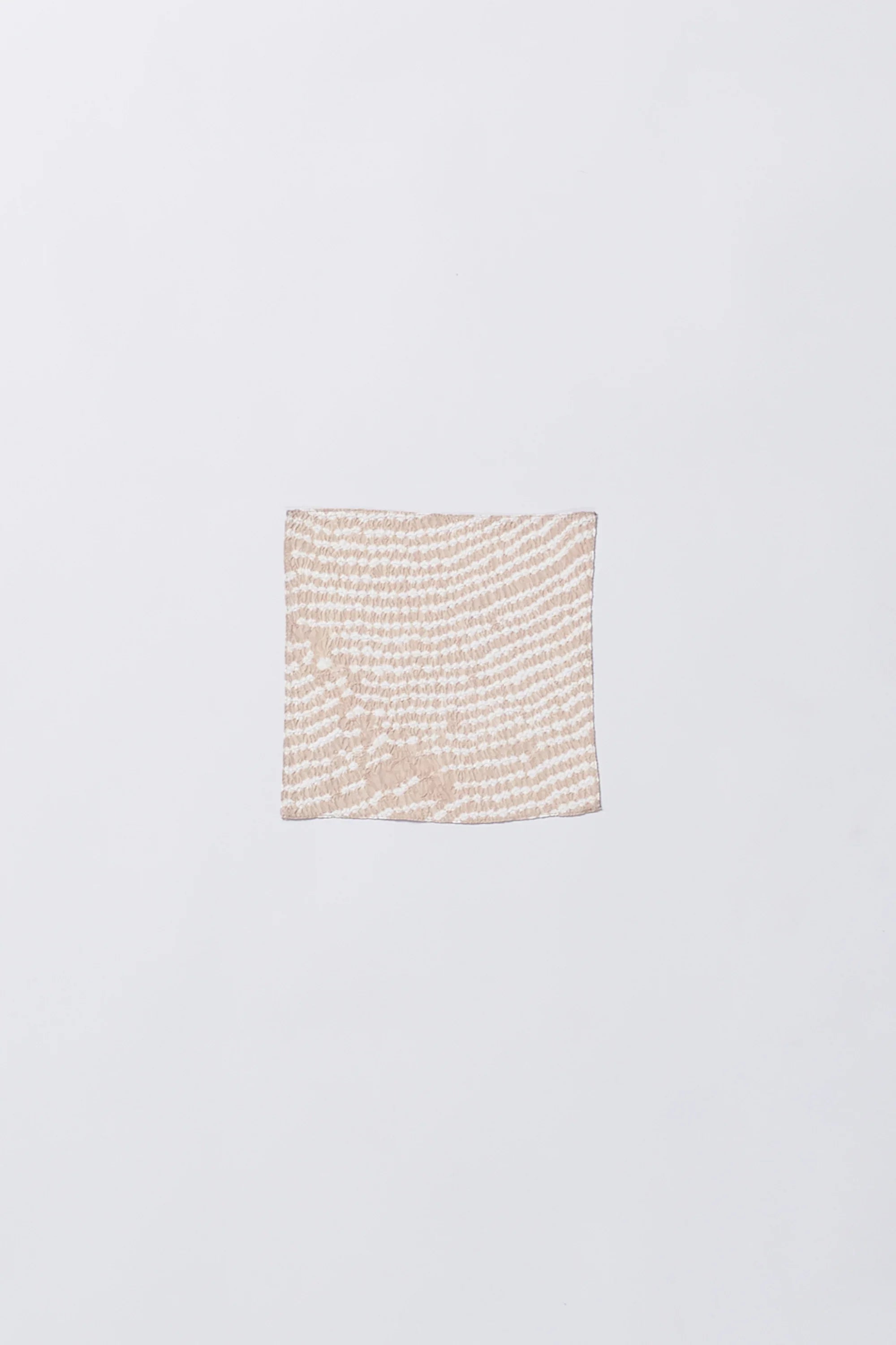 Silk Bandhani Pocket Square in Vintage Pink