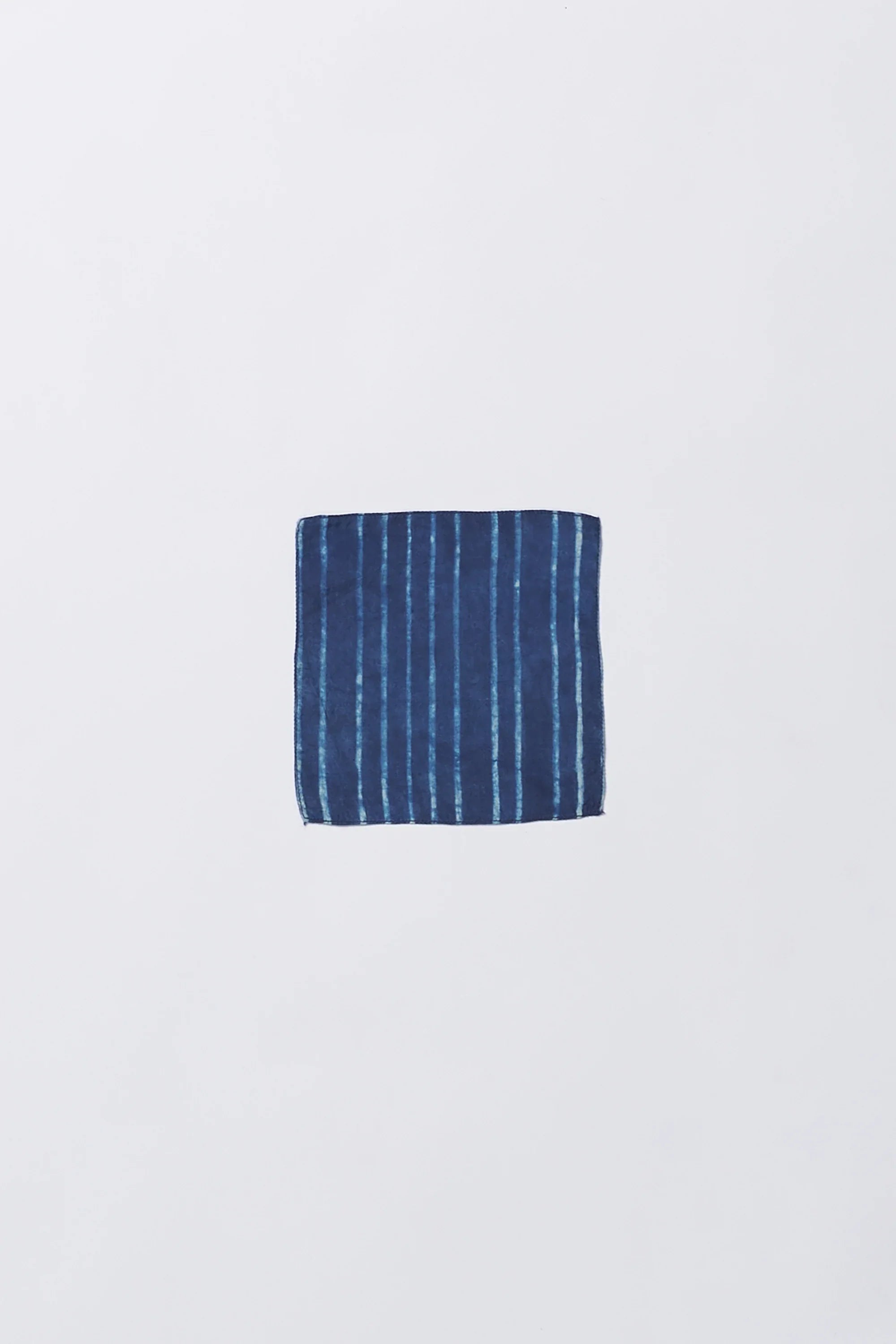 Silk Pocket Square in Medium indigo