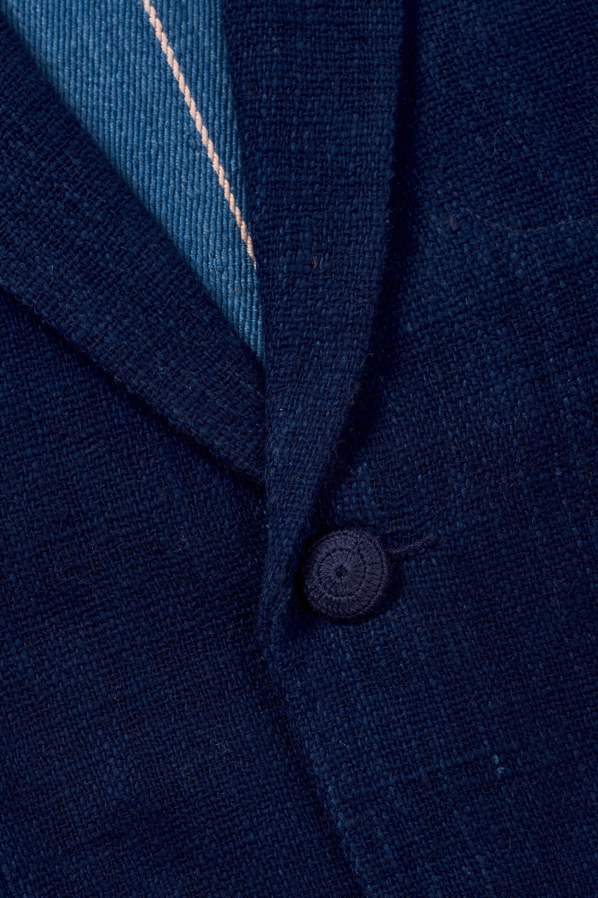 Fabric close- up with button