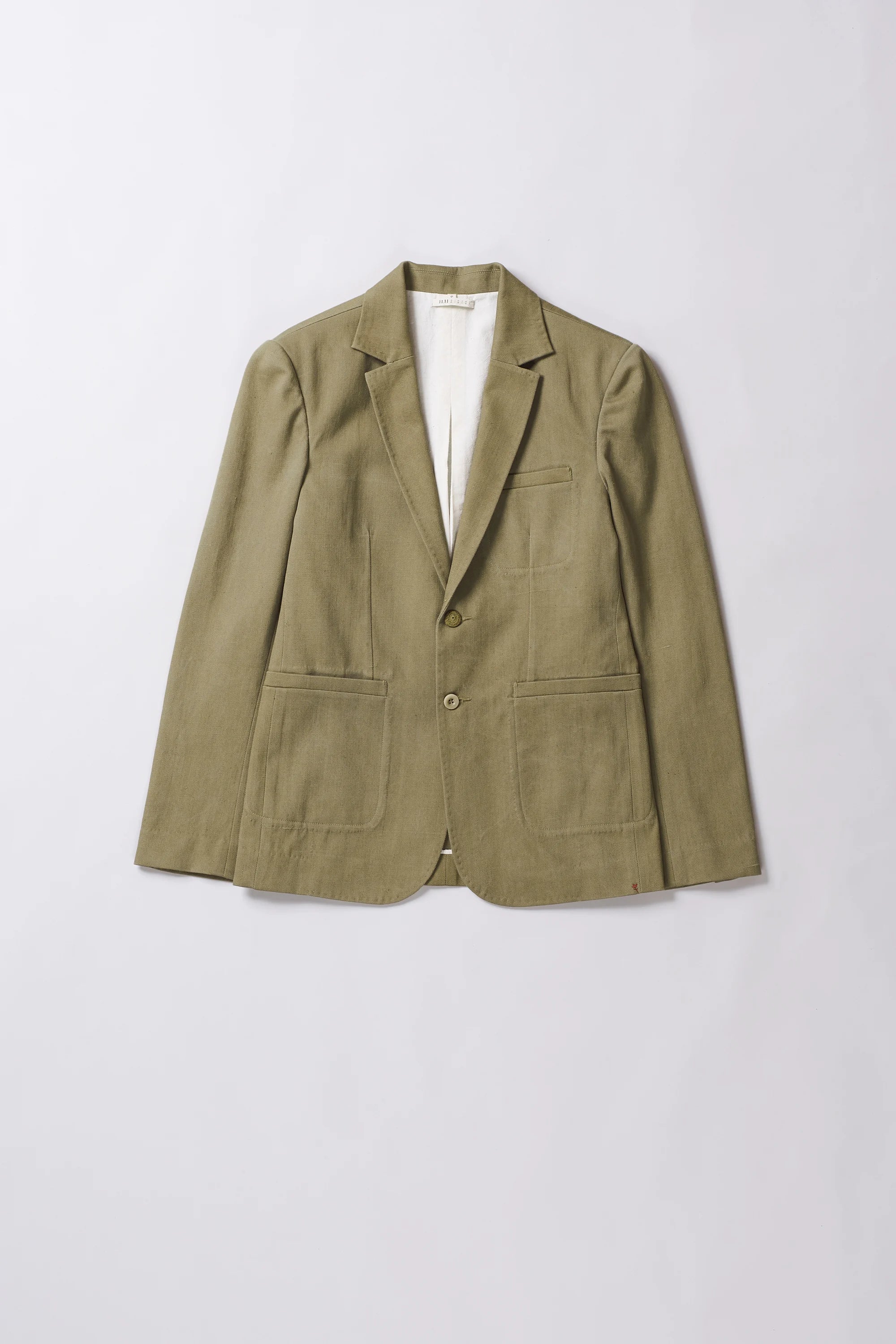 Khaki Green Denim Jacket