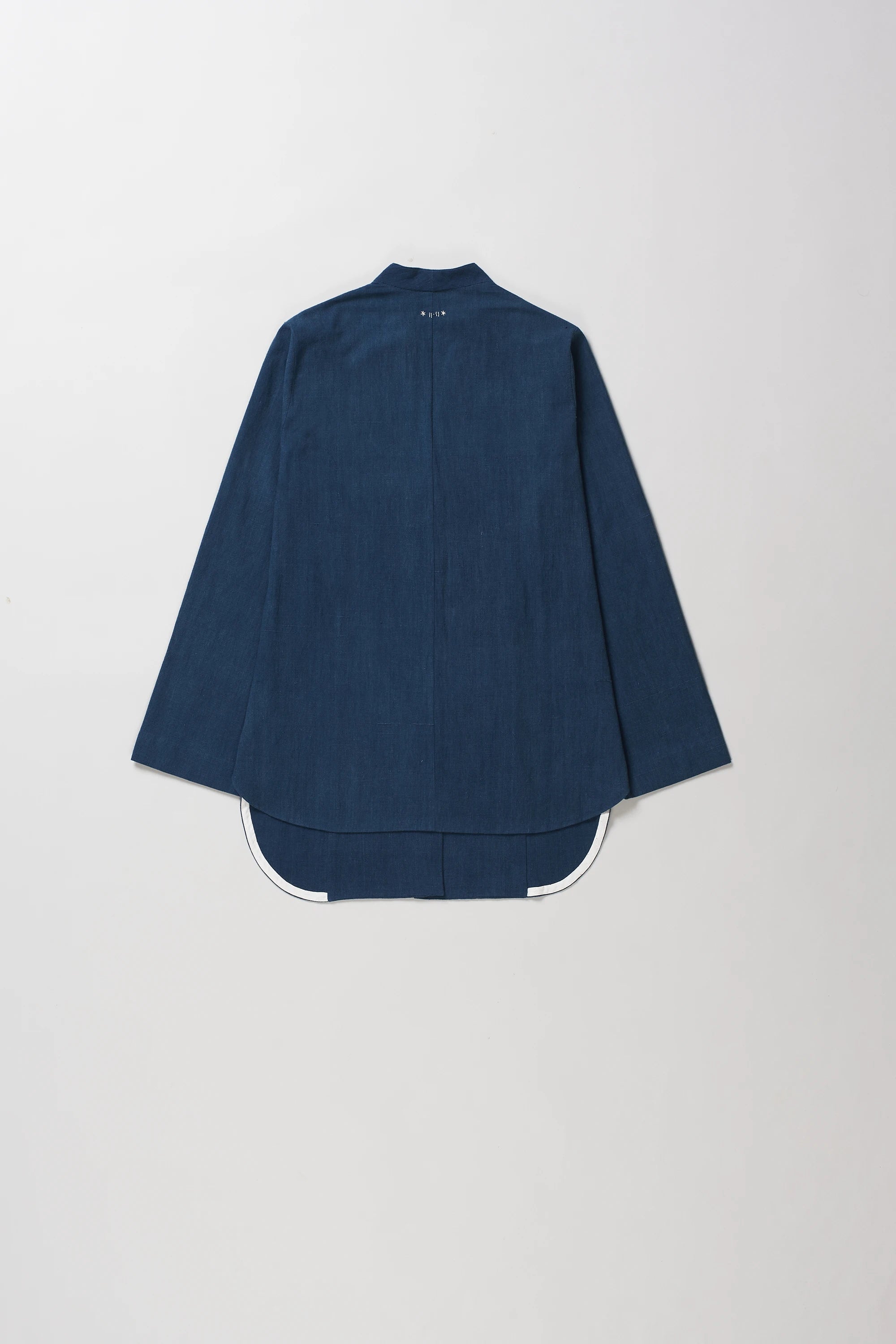 V Neck Tunic in Space Blue