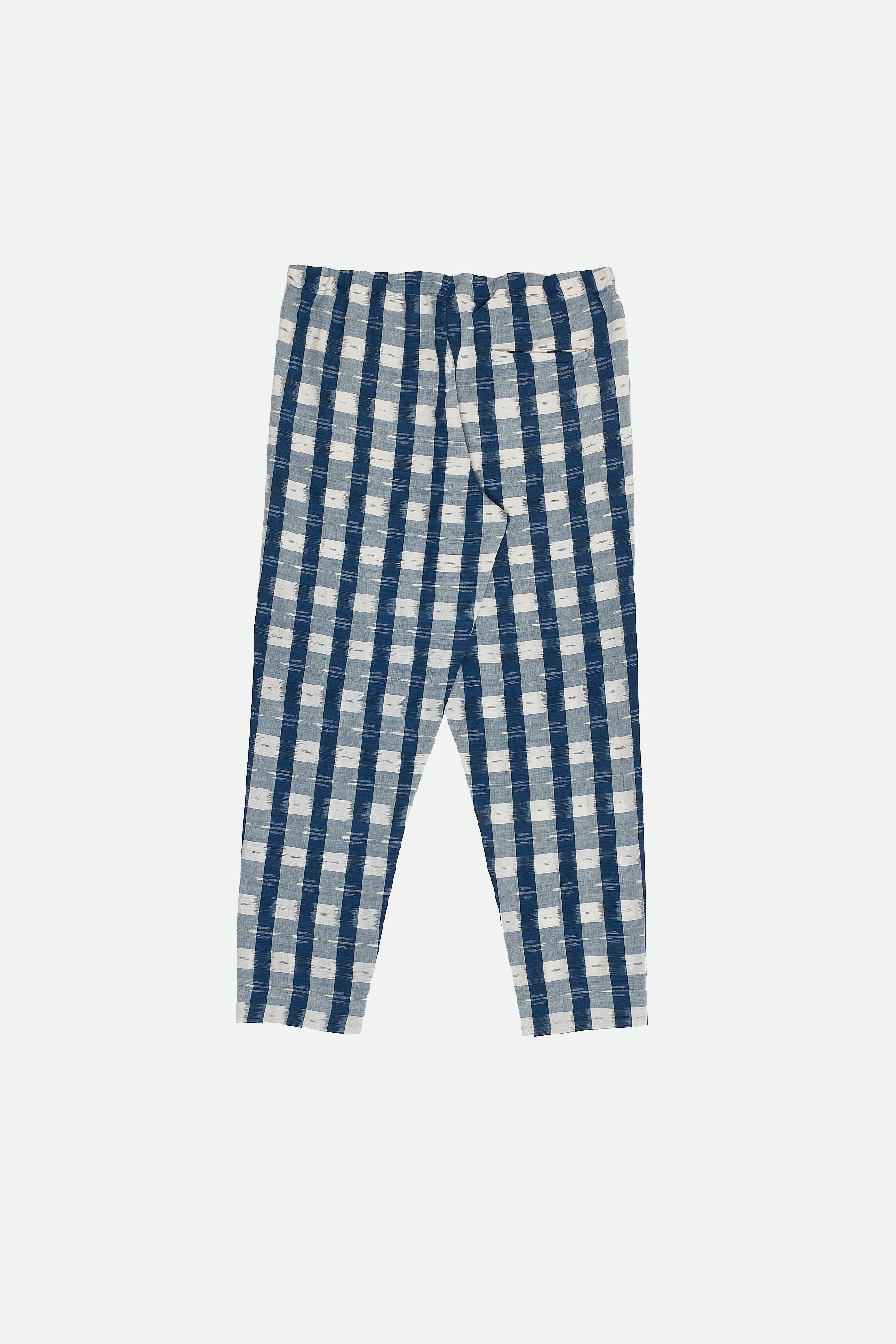 MEDIUM INDIGO STRIPES COTTON PANTS
