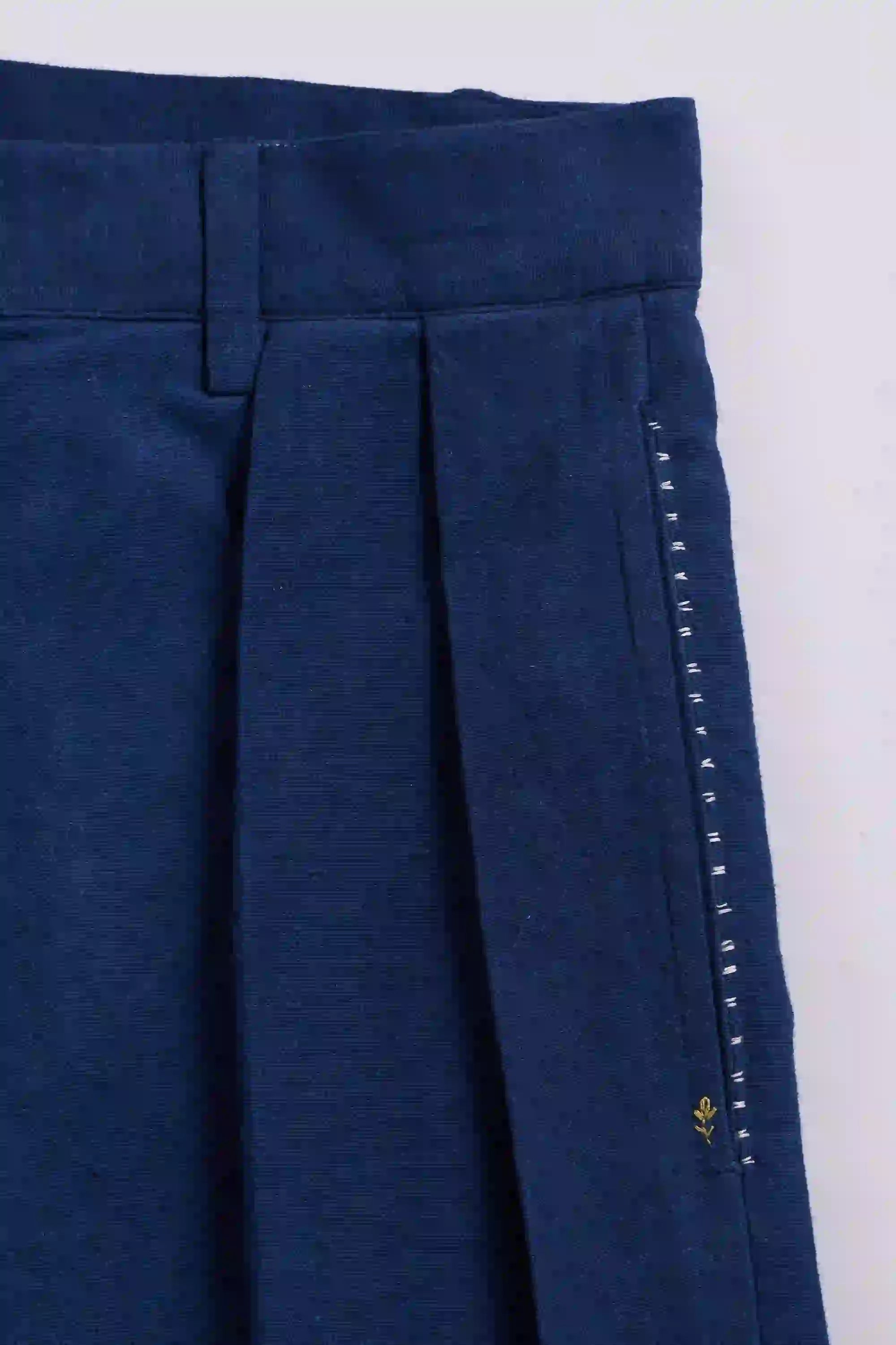 Medium Indigo Relaxed Trousers