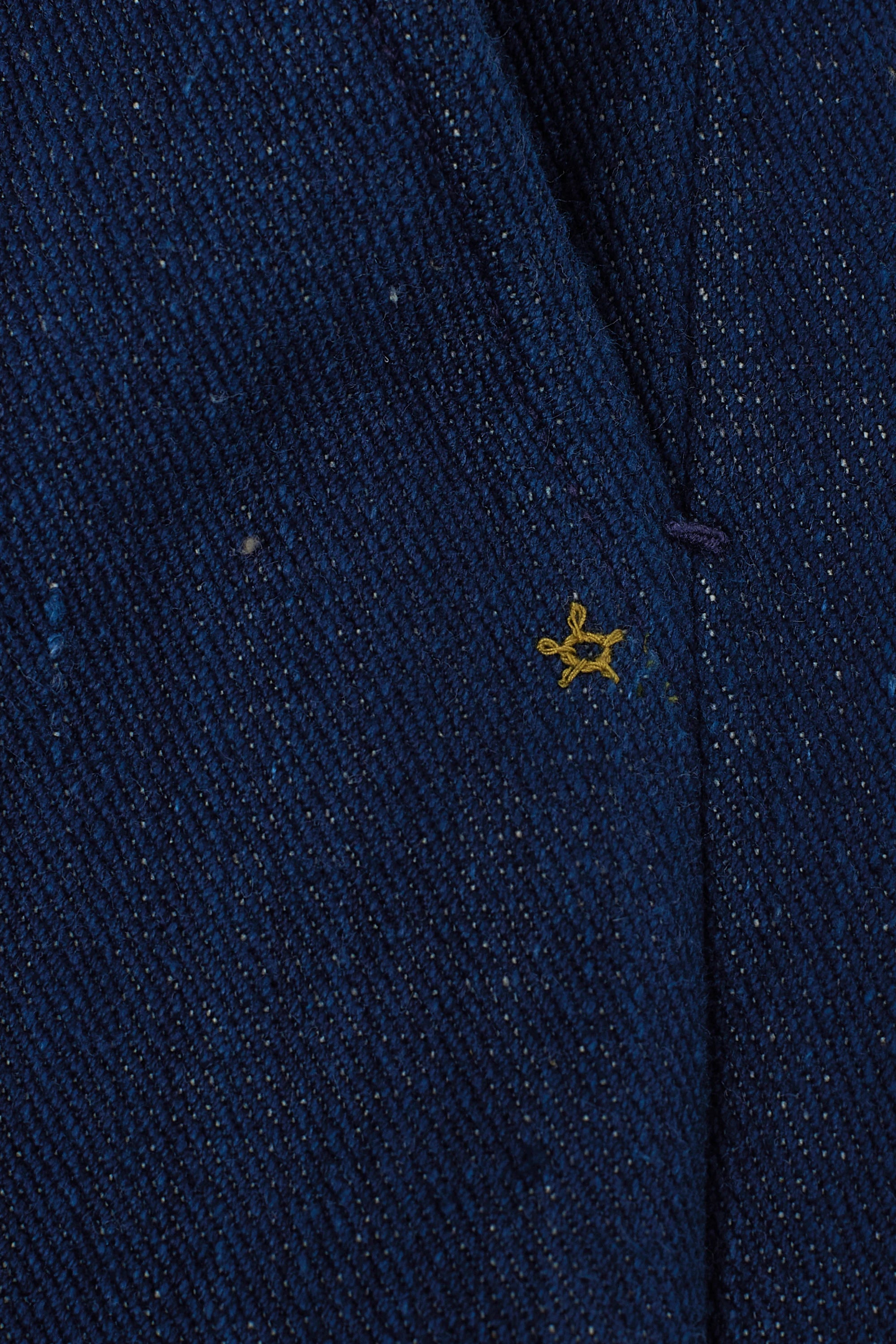 Handspun Cotton Denim Pant in Indigo