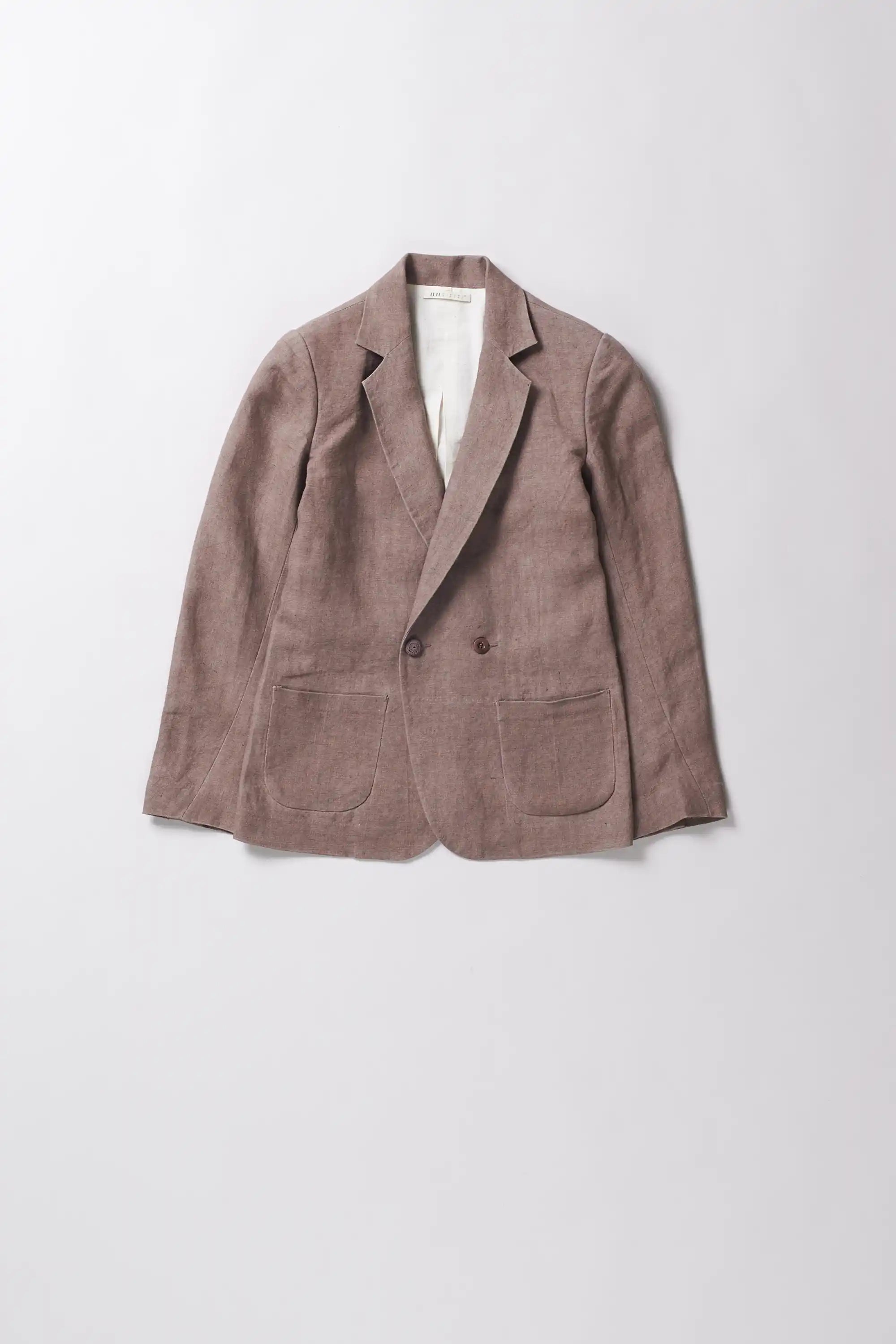 Old rose linen jacket