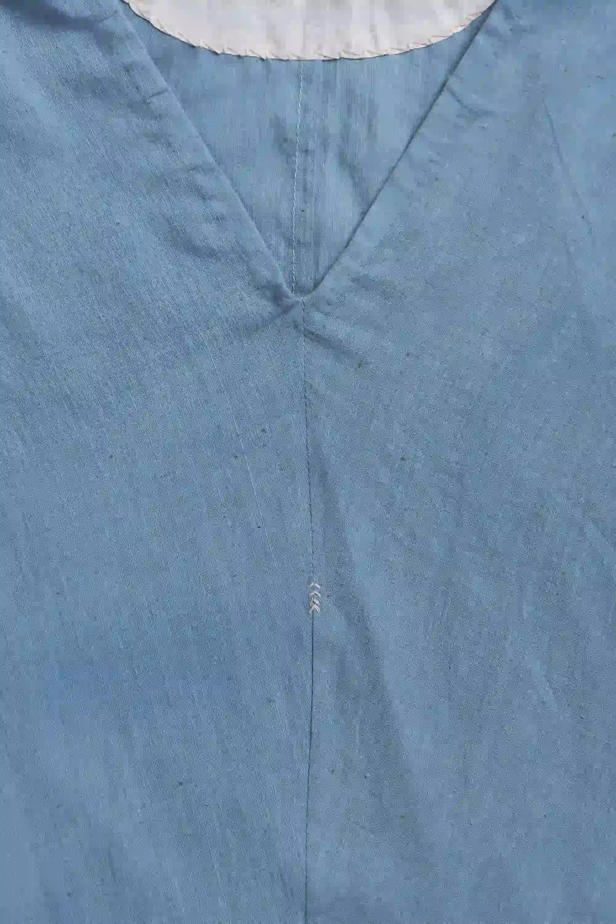 Powder Blue Vivory Drape Dress