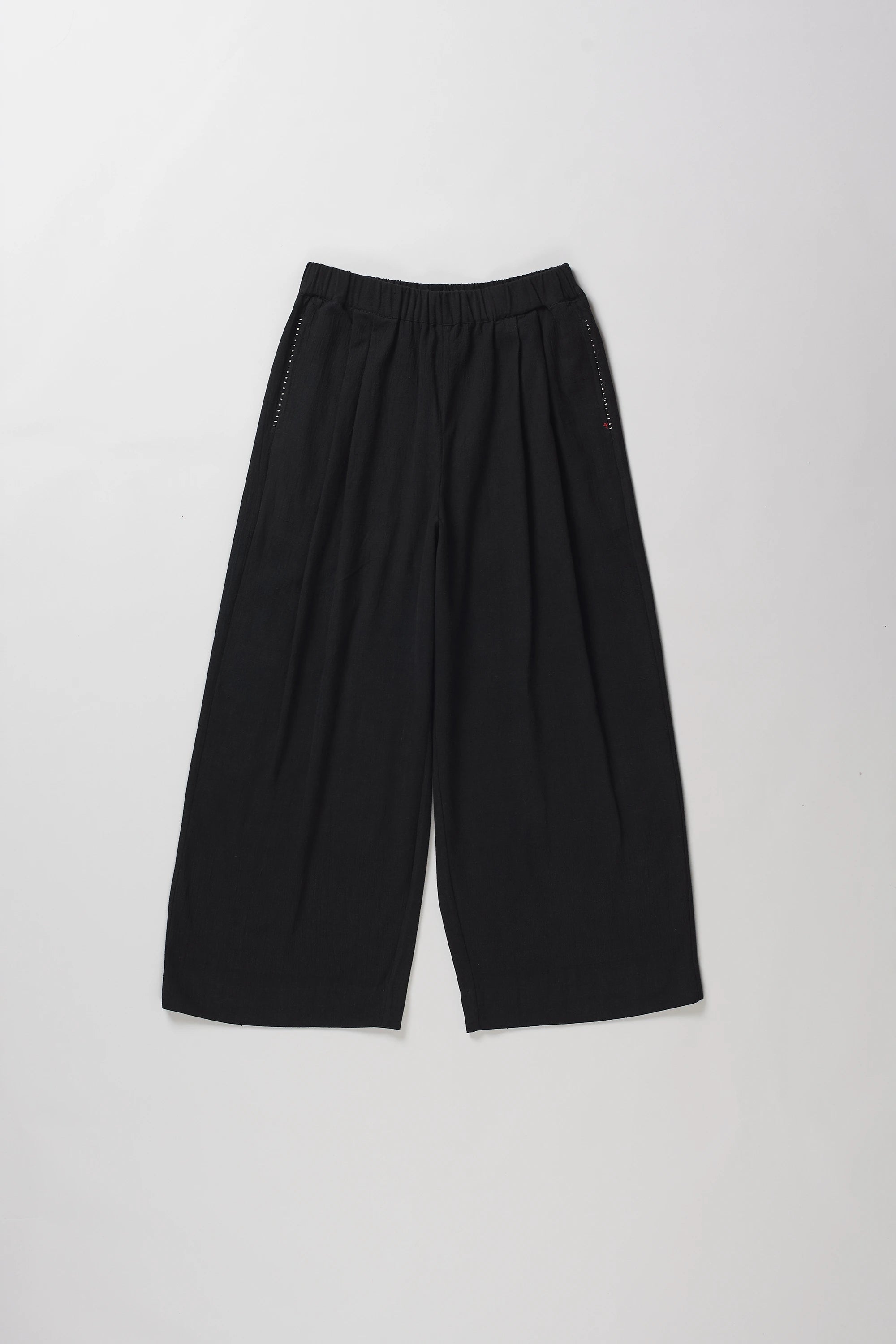 Black Wide Leg Trousers