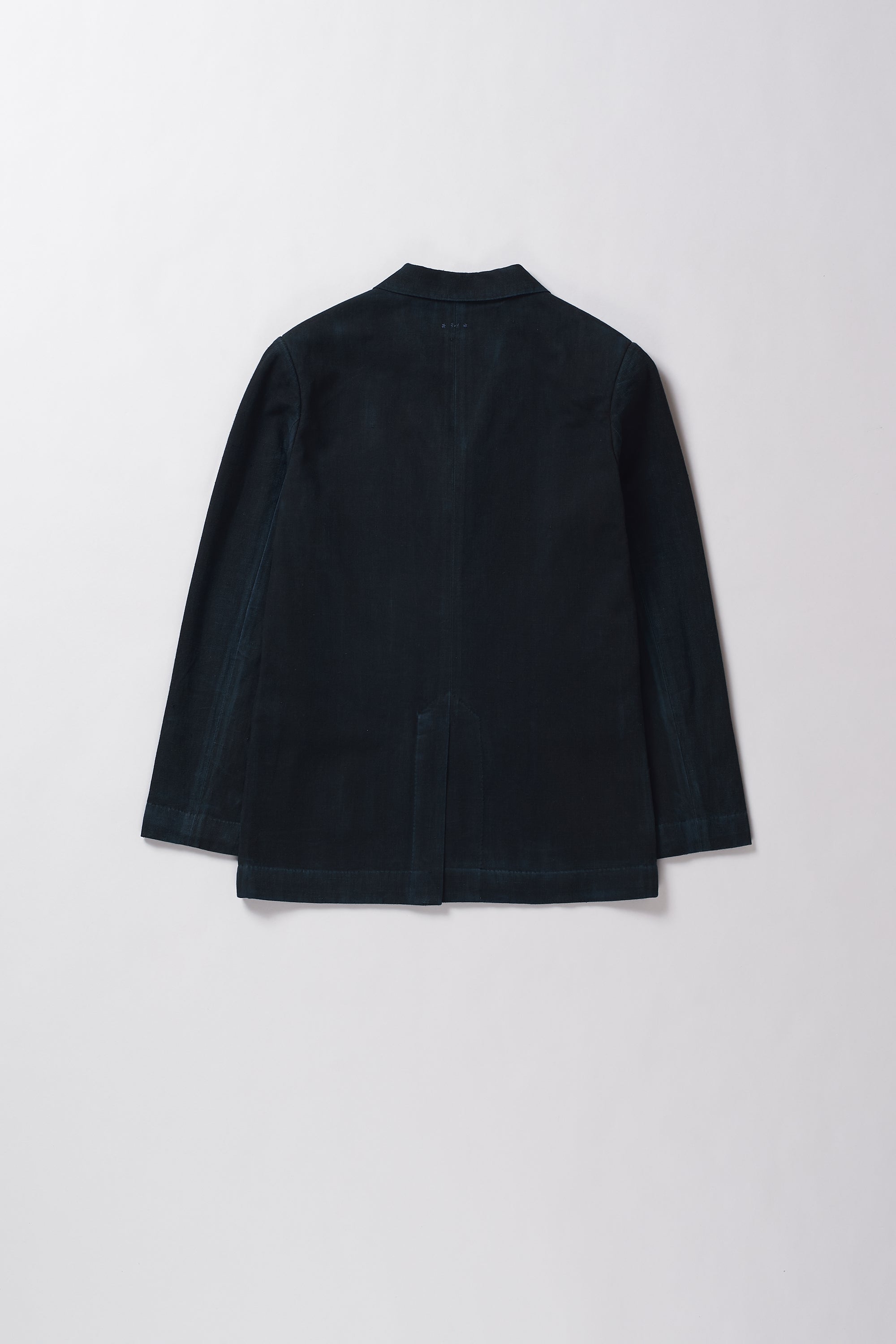 Back shot of a black jacket