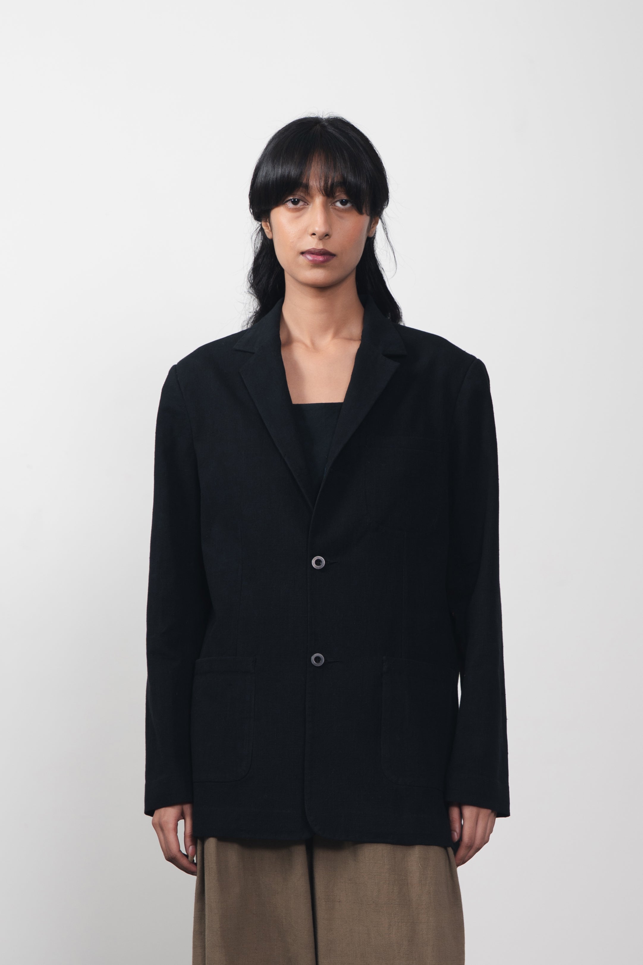 Worker Jacket in Black