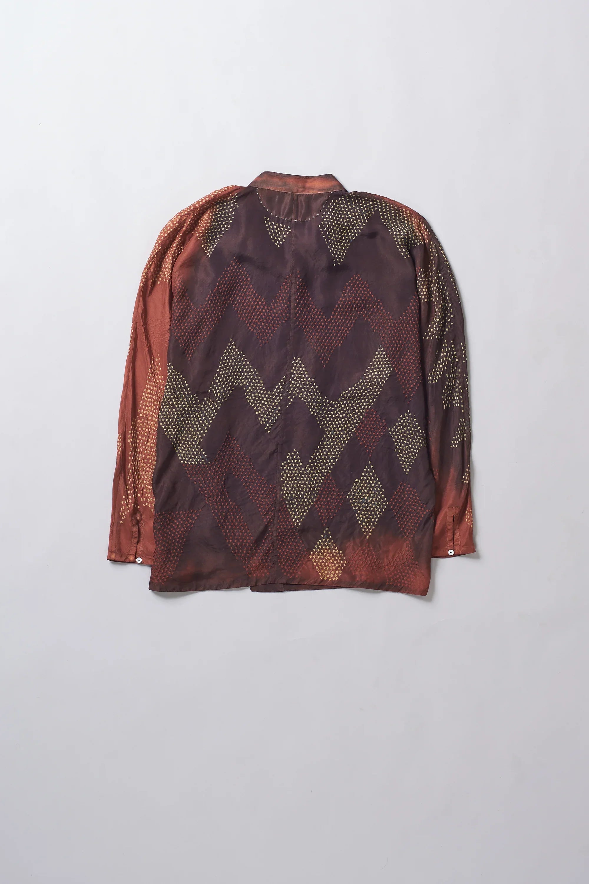 Clique shirt with multi colour bandhani