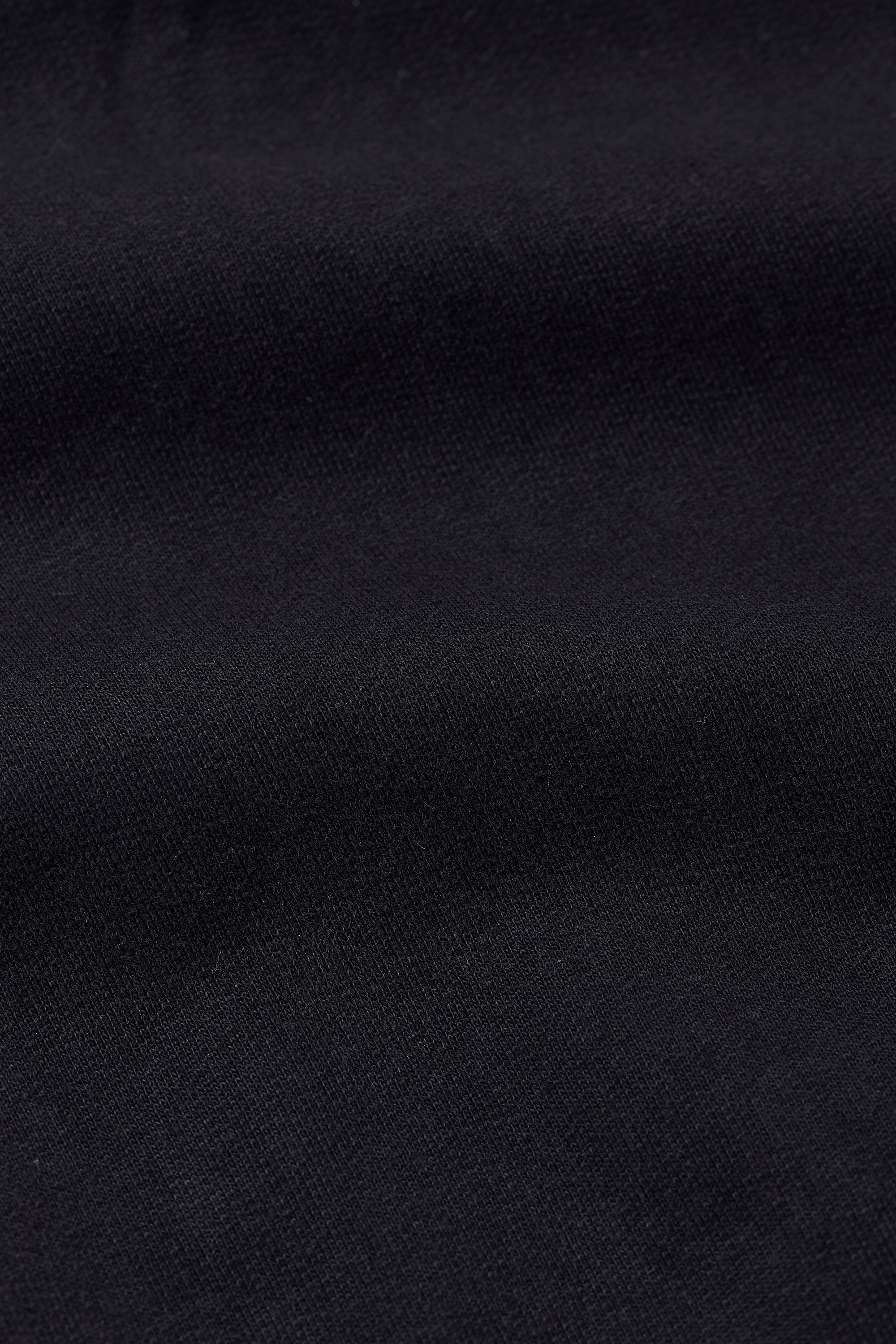 Black Solid Ungendered Organic Cotton Sweatshirt