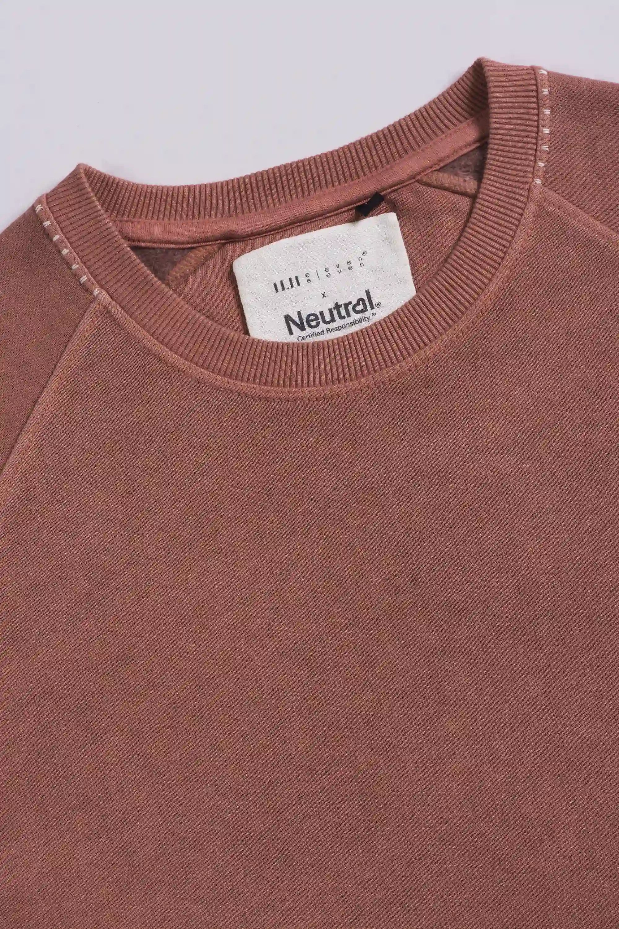 Cotton Orange Rust Sweatshirt