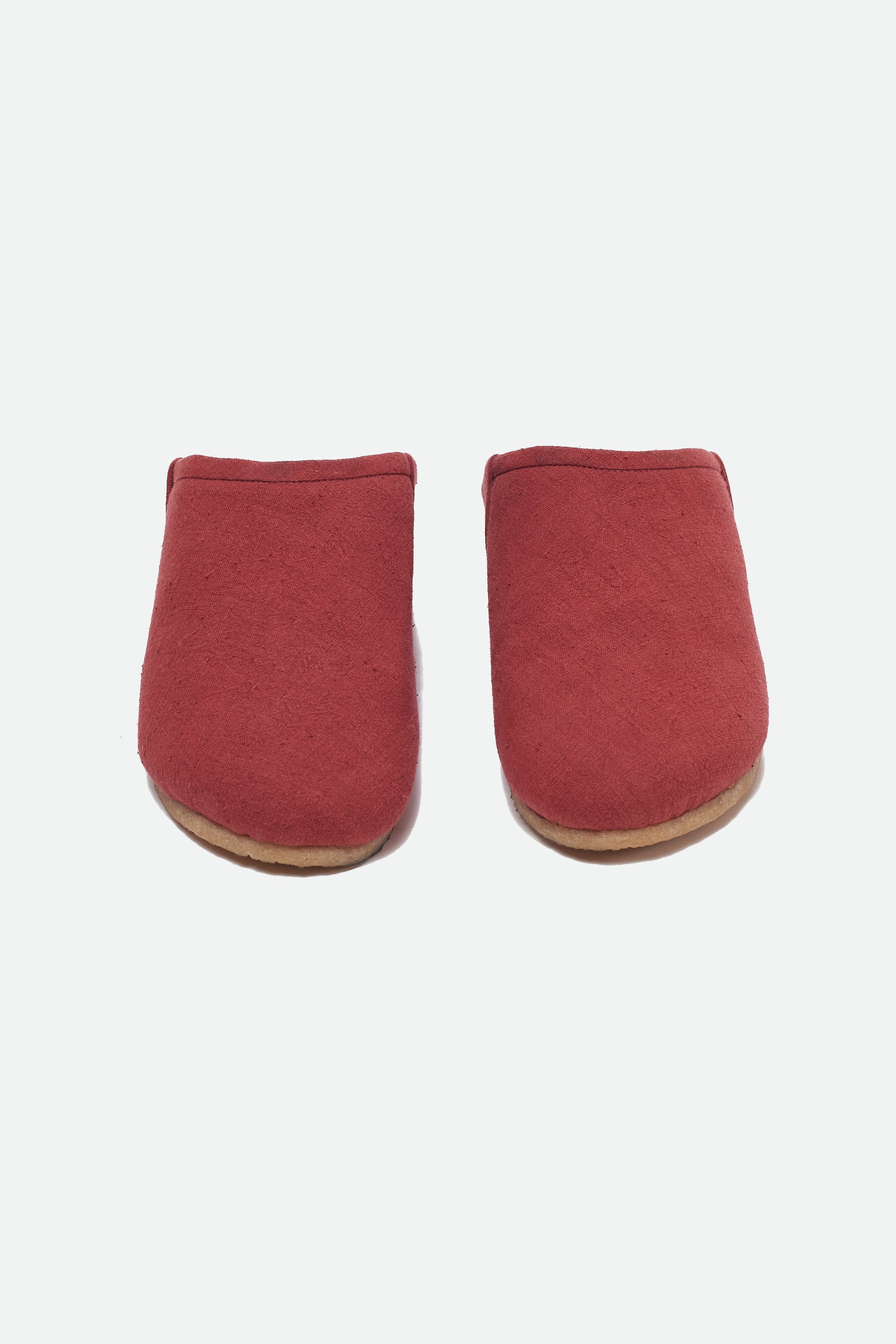 CRIMSON PINK HANDMADE SLIP-ON