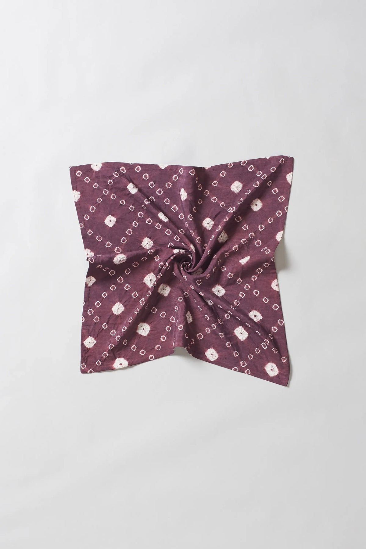 Silk Scarf in Purple Red