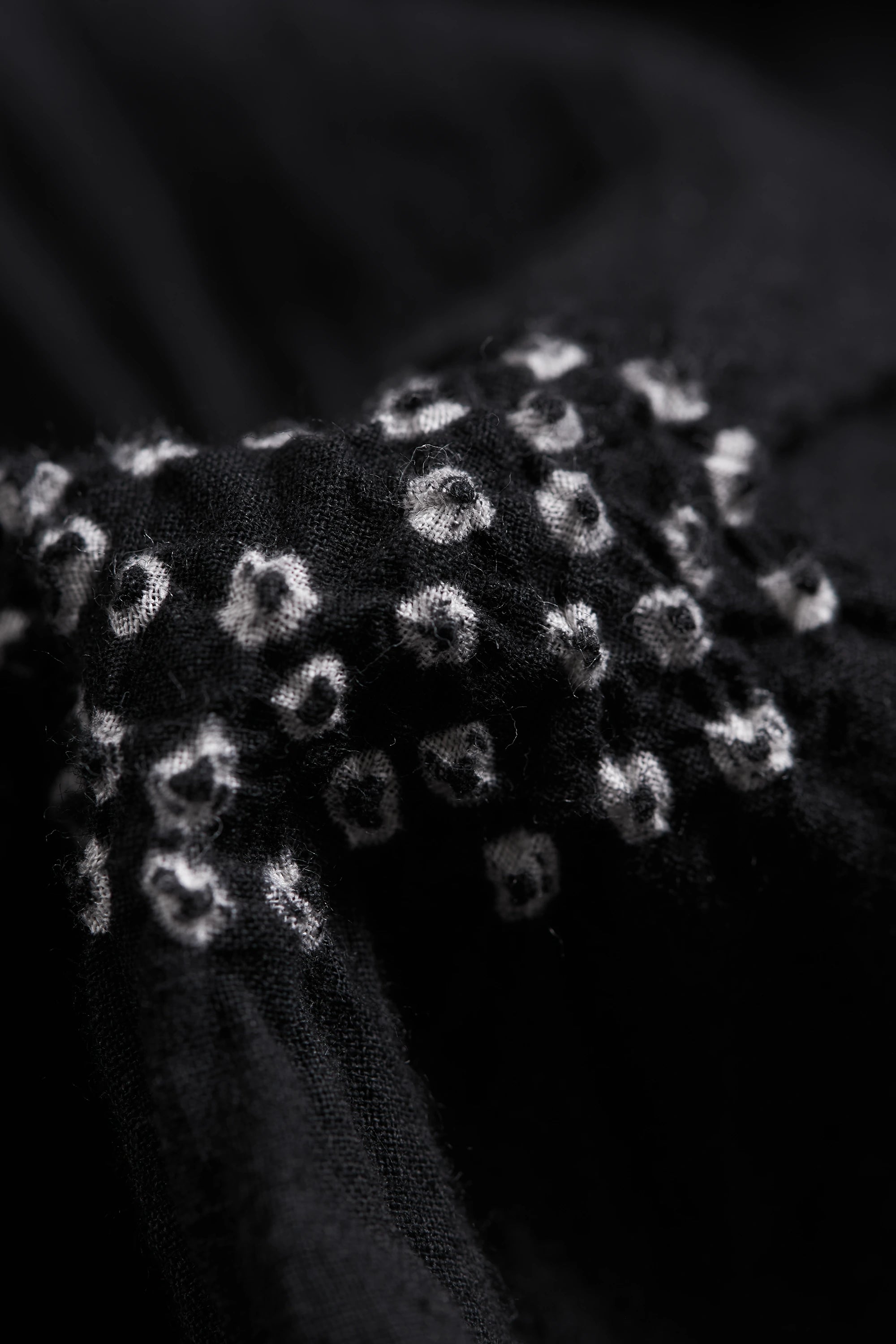 Close up fabric.
