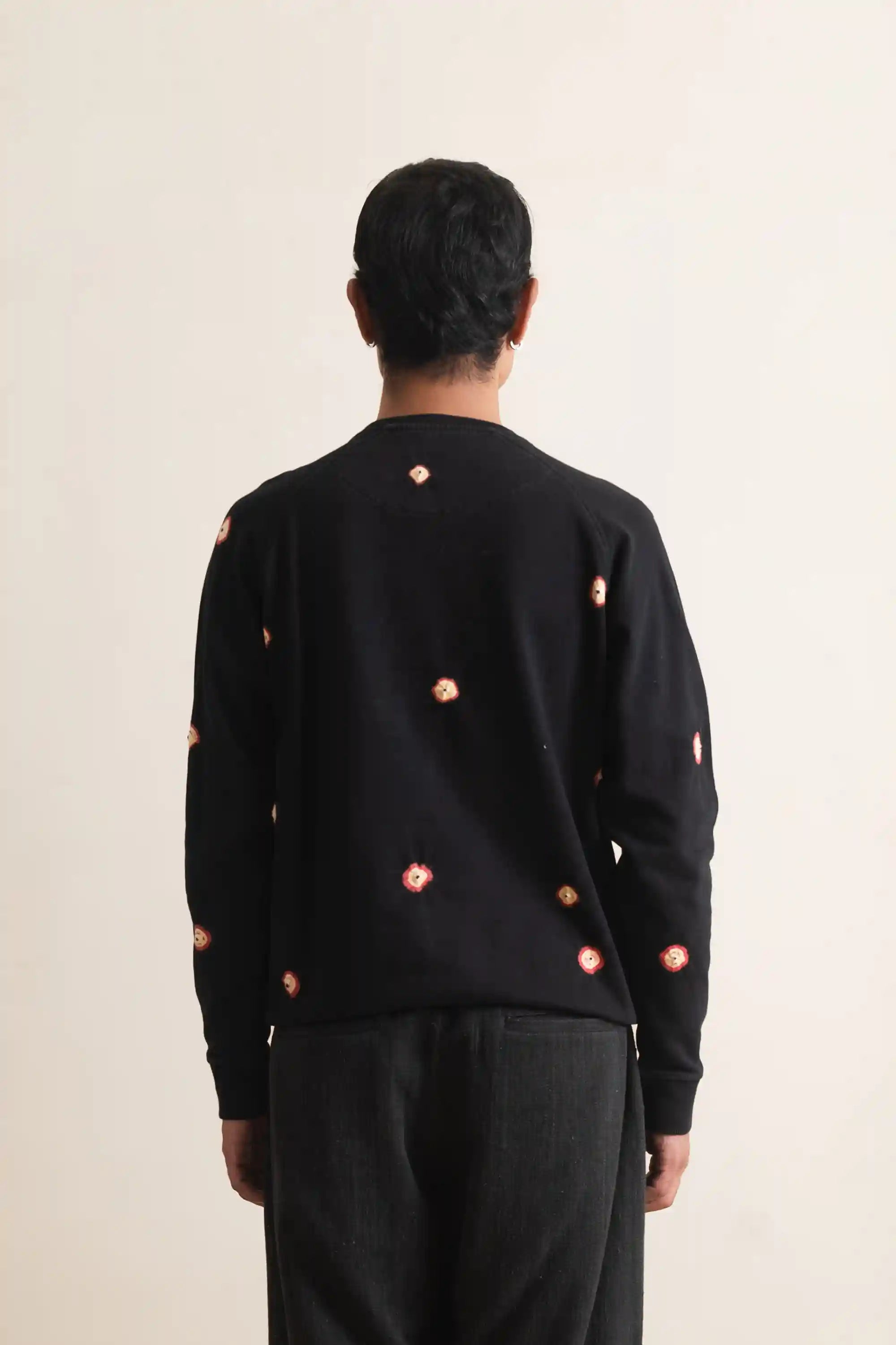 Kolz Black Bandhani Sweatshirt