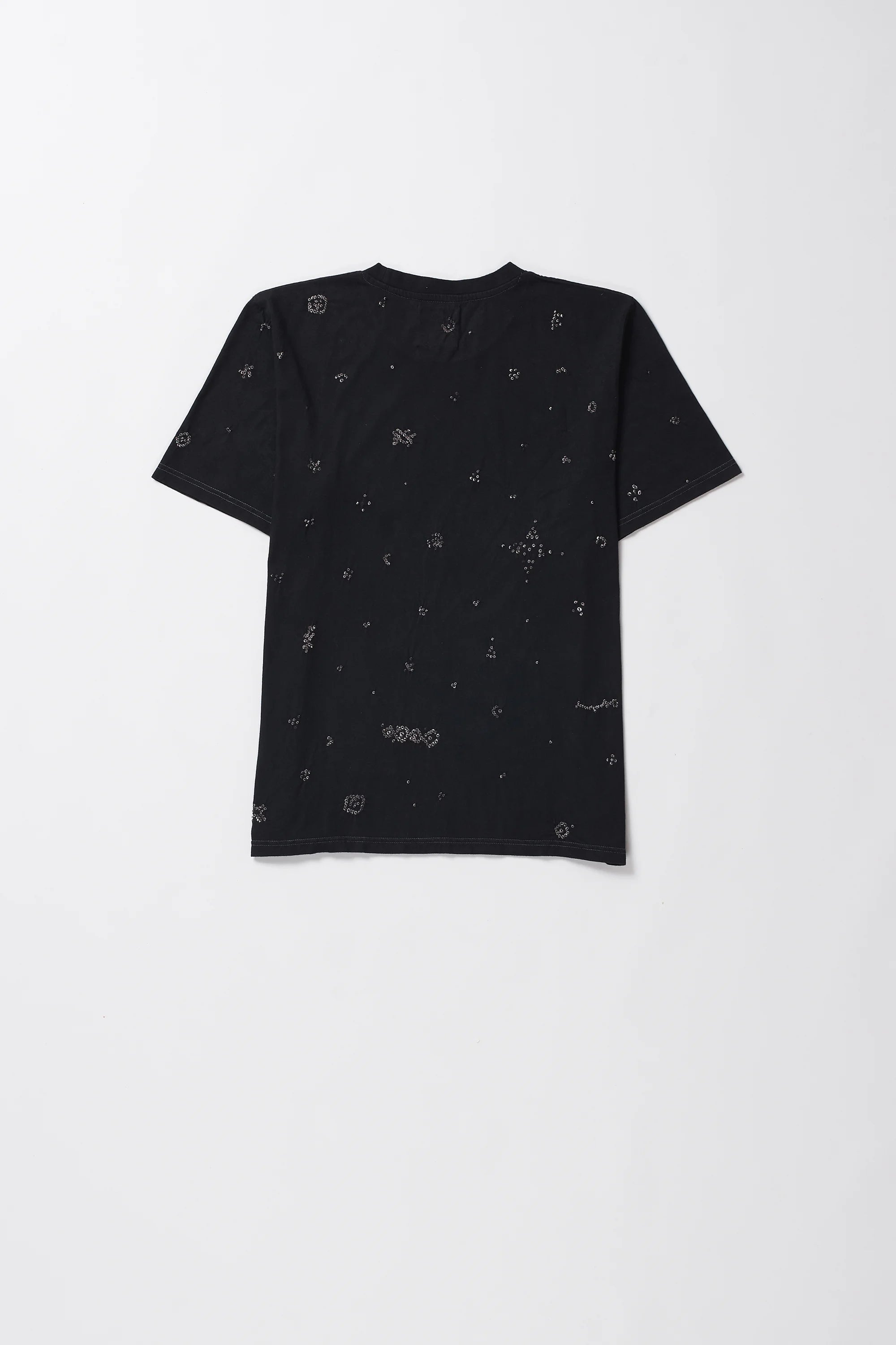 Bandhani Tee Black
