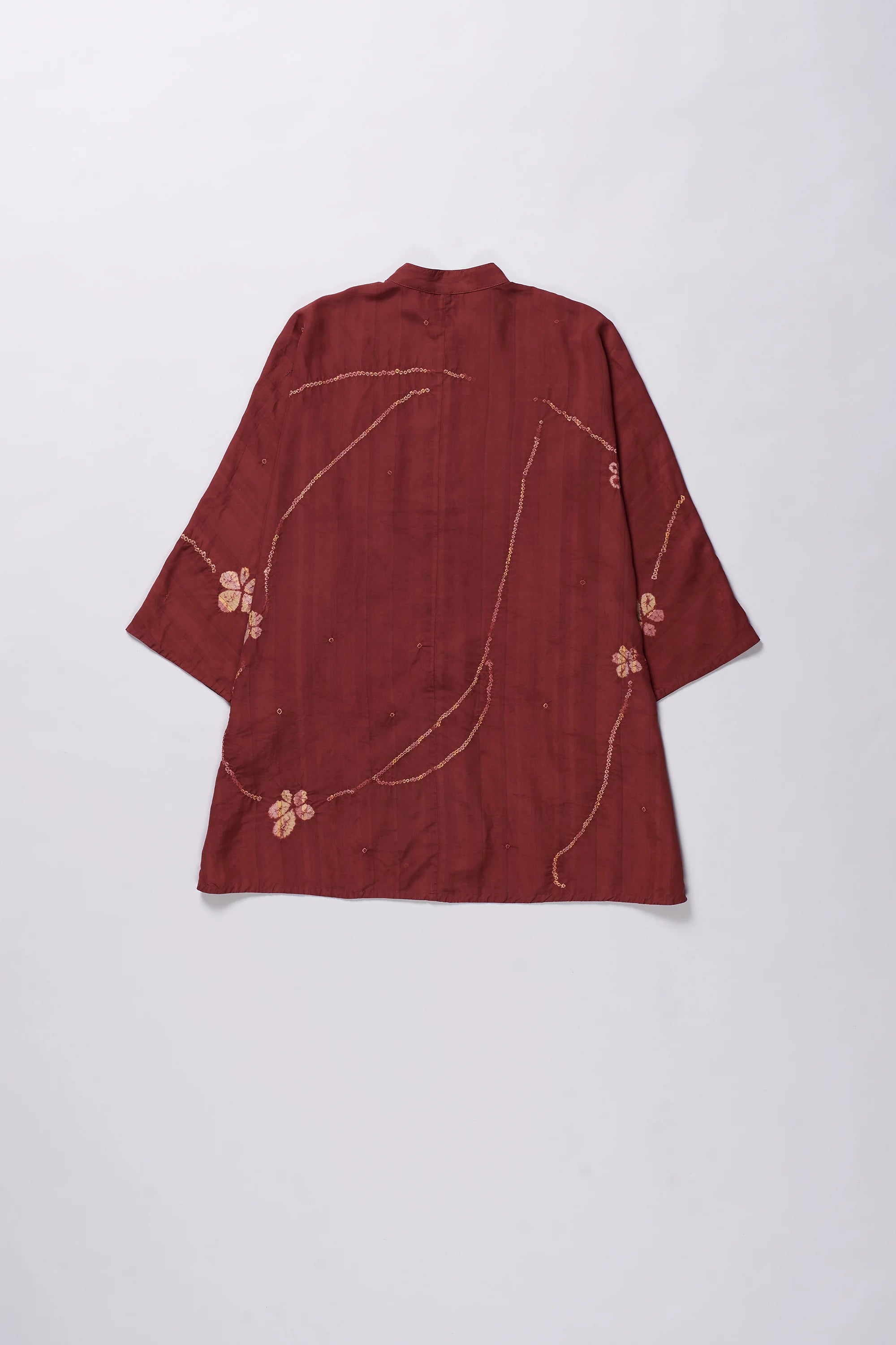Kimono Sleeve Red Shirt