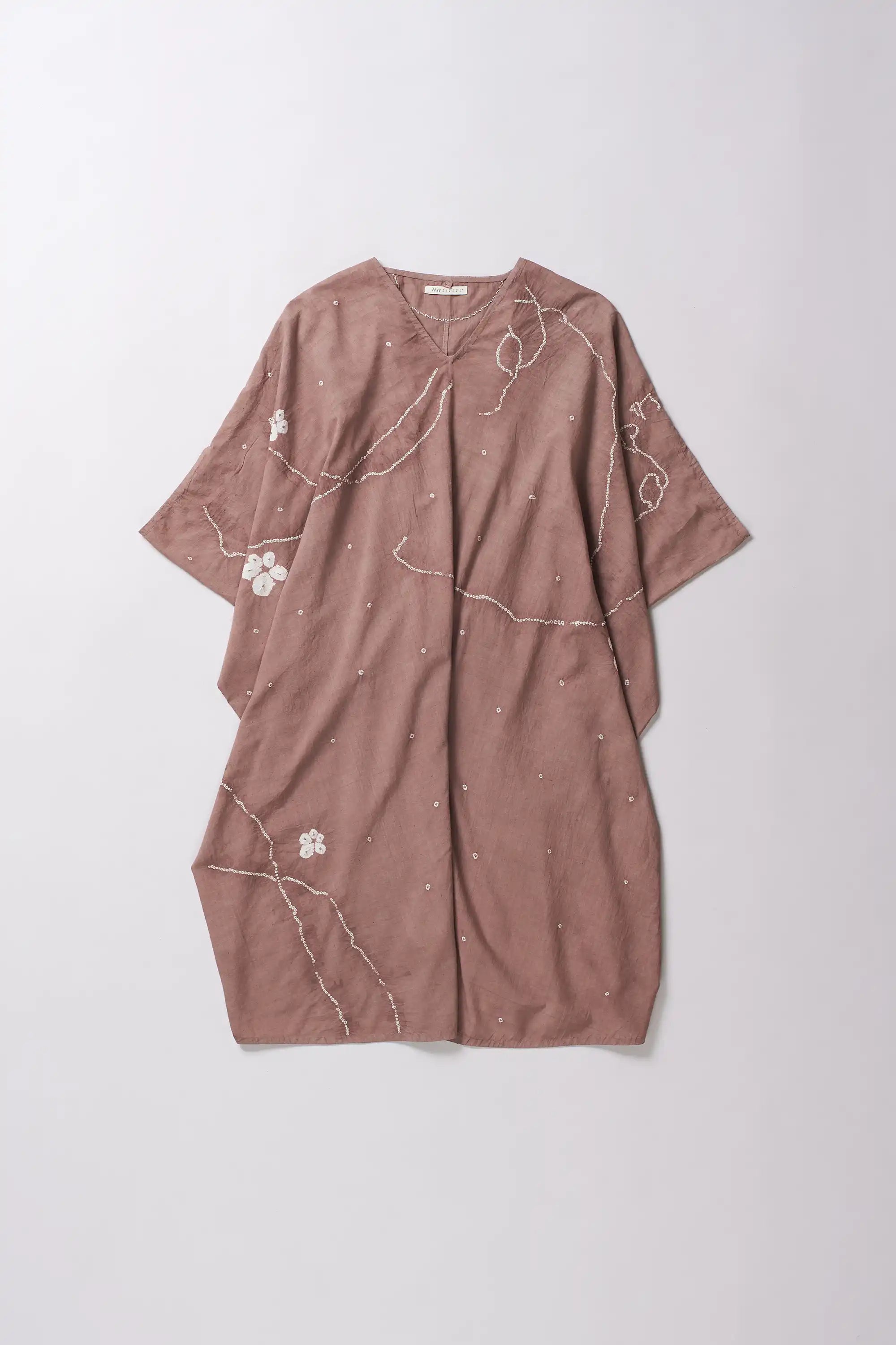 Cotton old rose dress