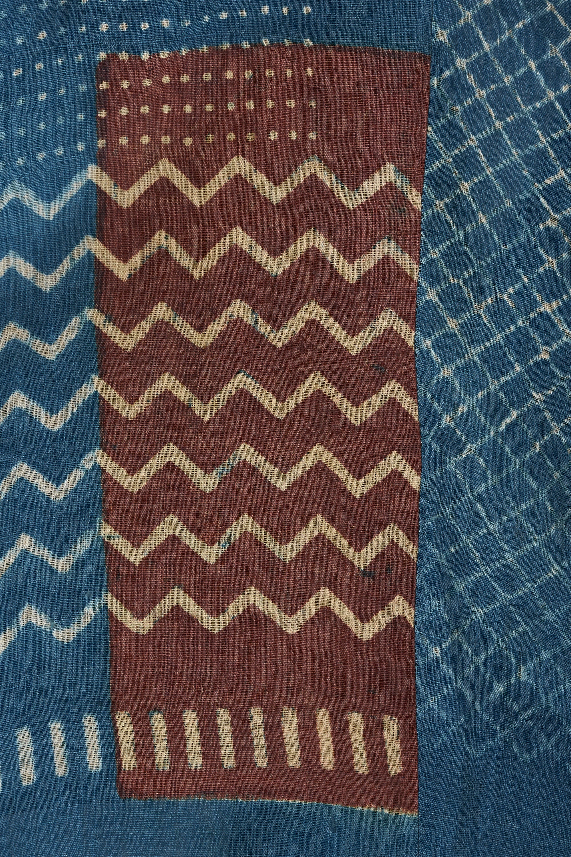 Naomi Linen Jacket with Block Print