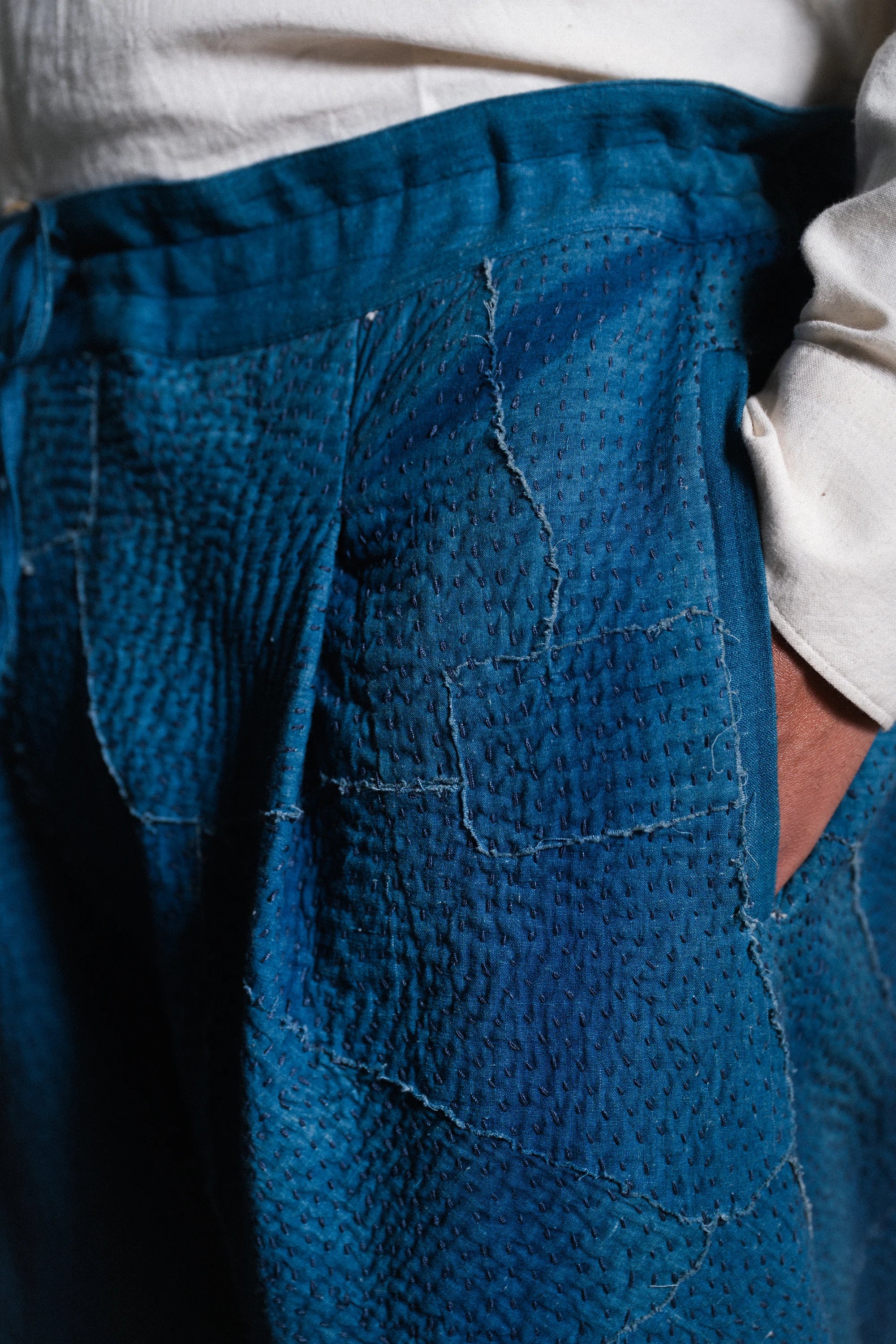 Seamless Mtailored Patchwork Pants