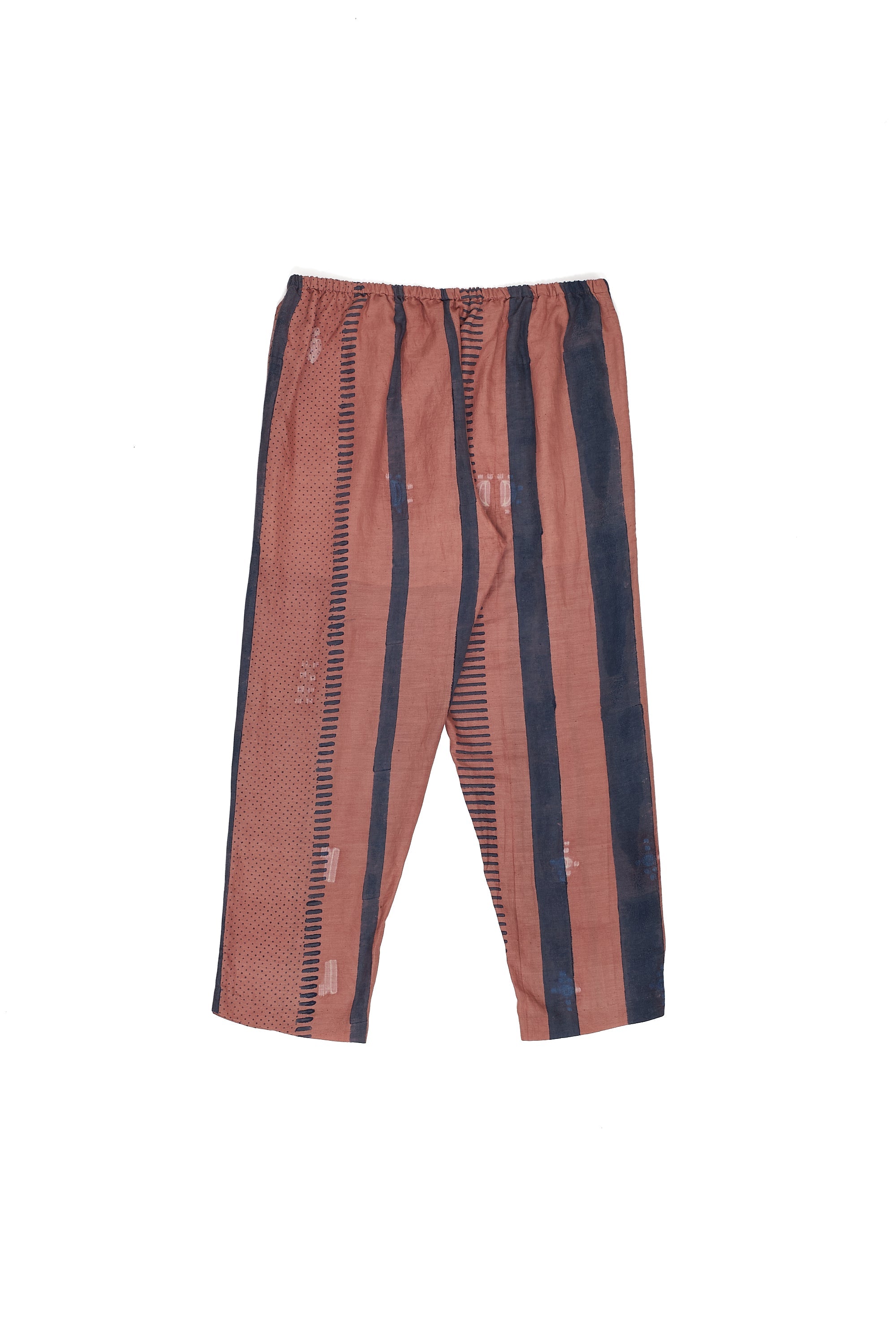 CHALK PINK BLOCK PRINT PANT