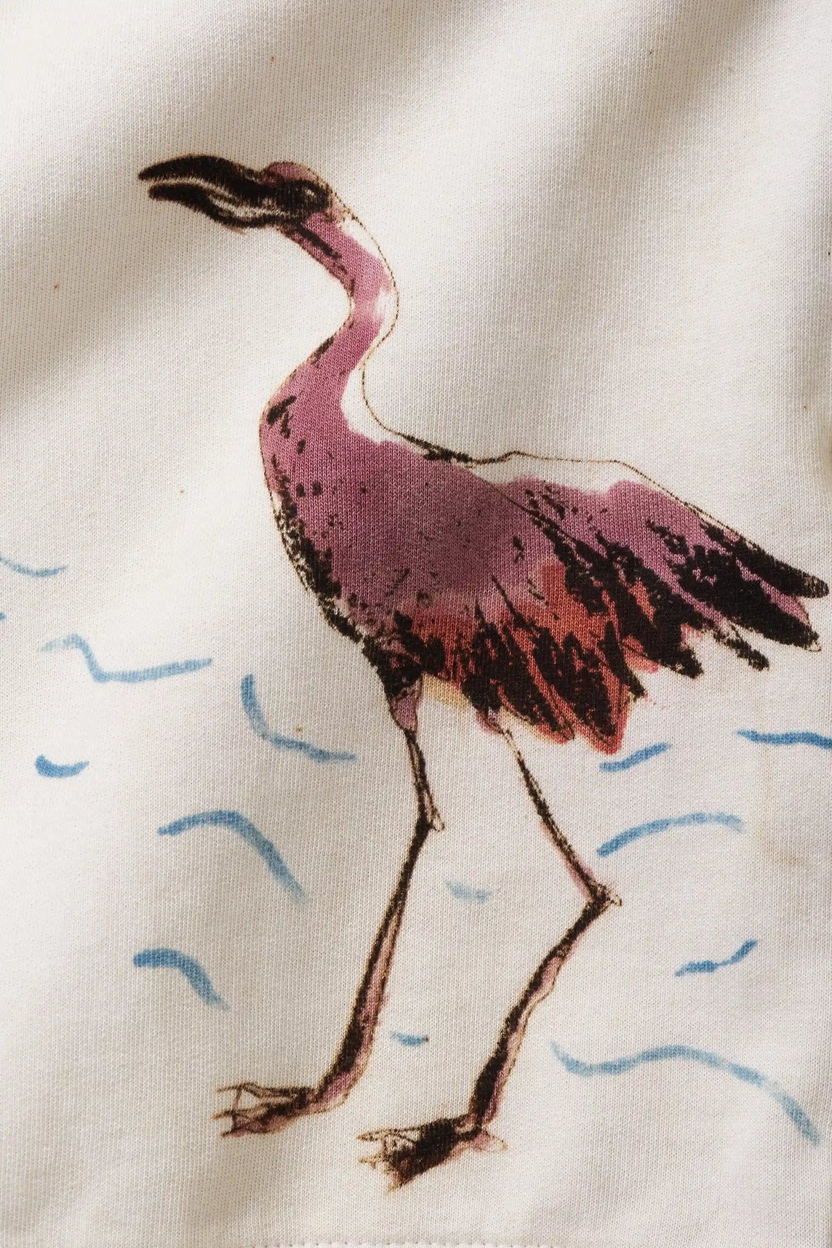 Organic Cotton Sweatshirt in Ecru