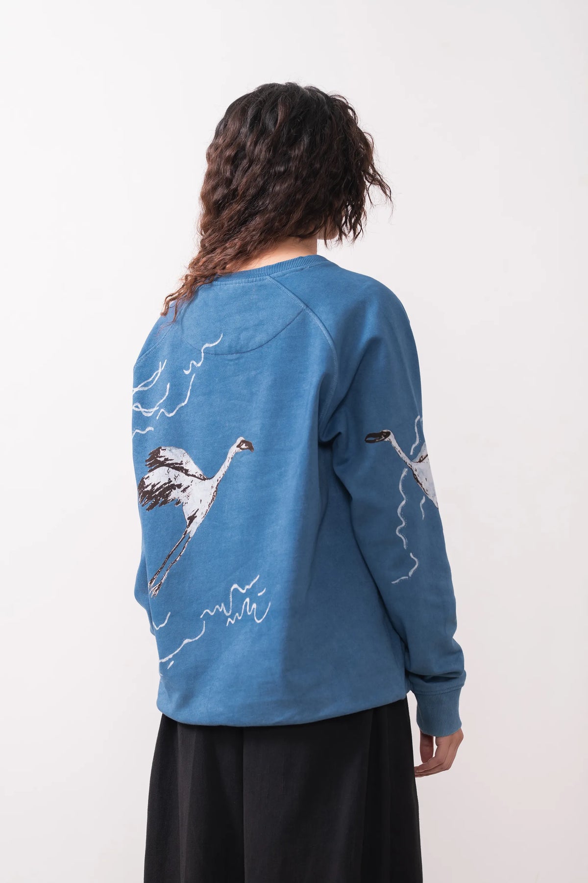 Unisex Handpainted Cotton Sweatshirt