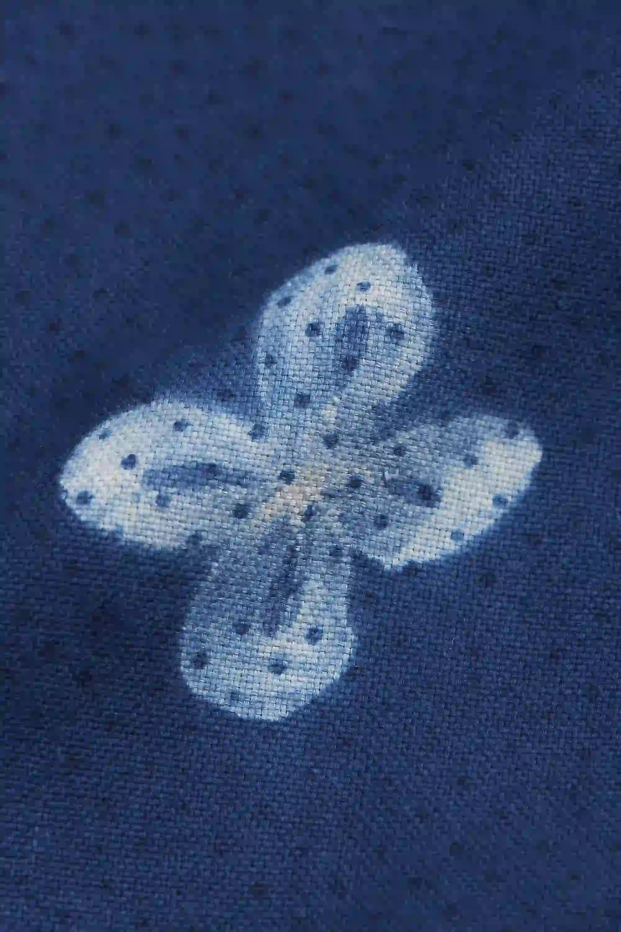 Detailed Nmacca Shirt in Medium Indigo