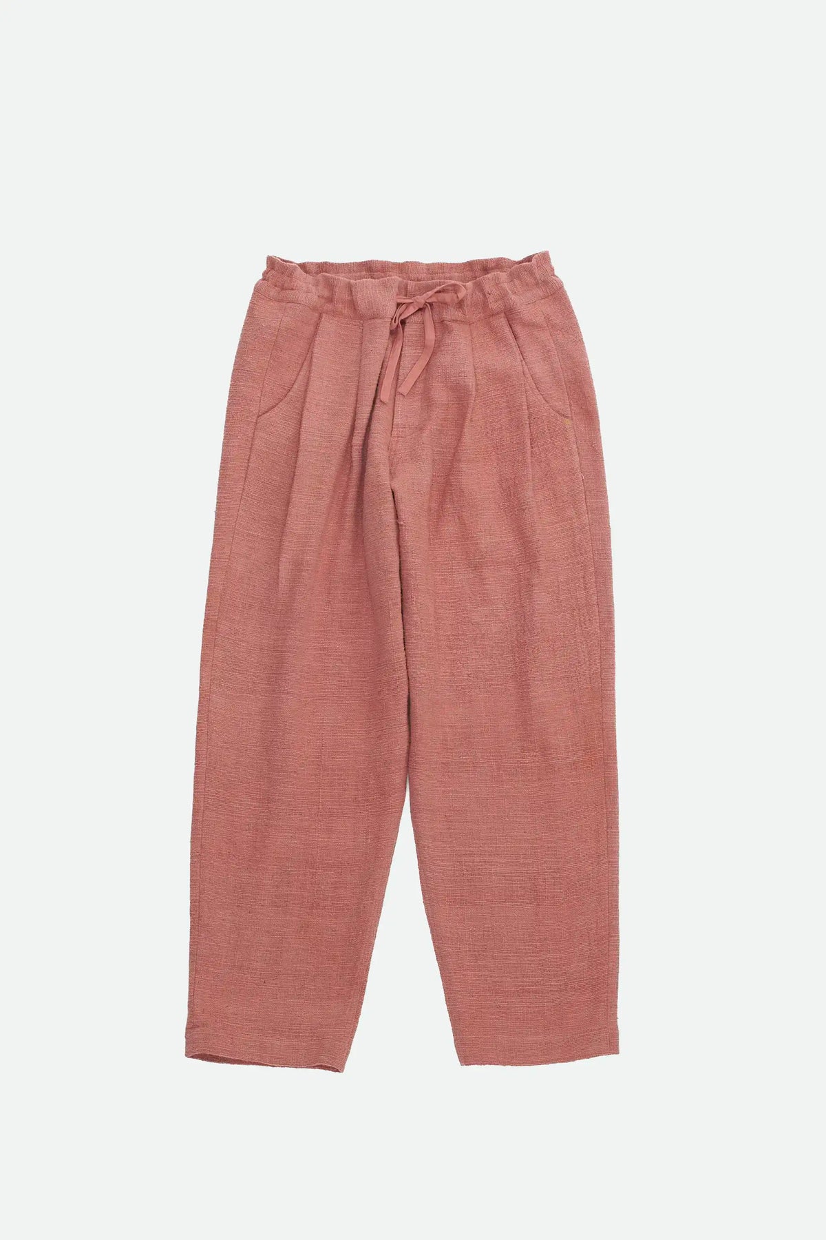 Chalk Pink Pleated Trousers