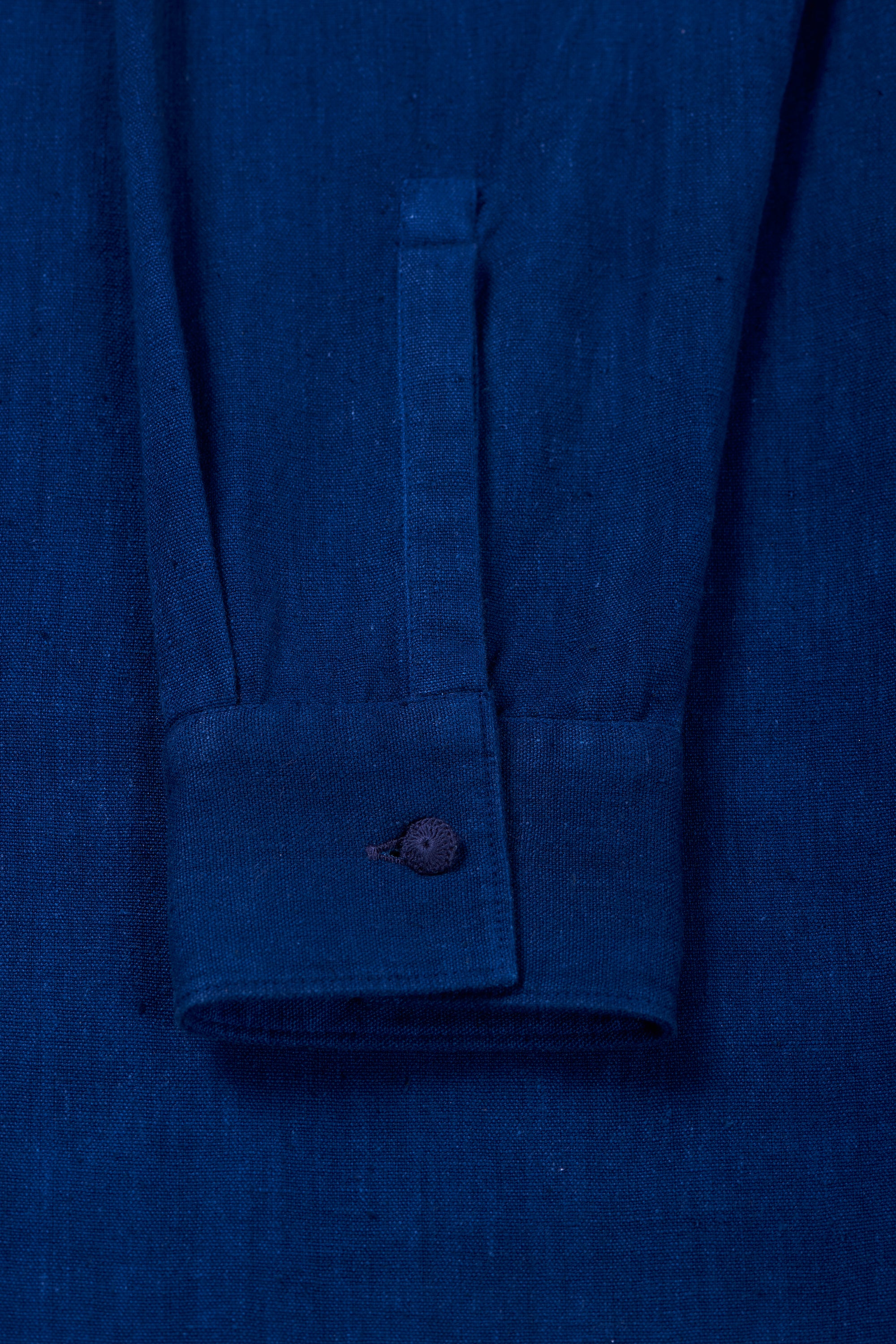 Medium Indigo Shibori Unisex Shirt