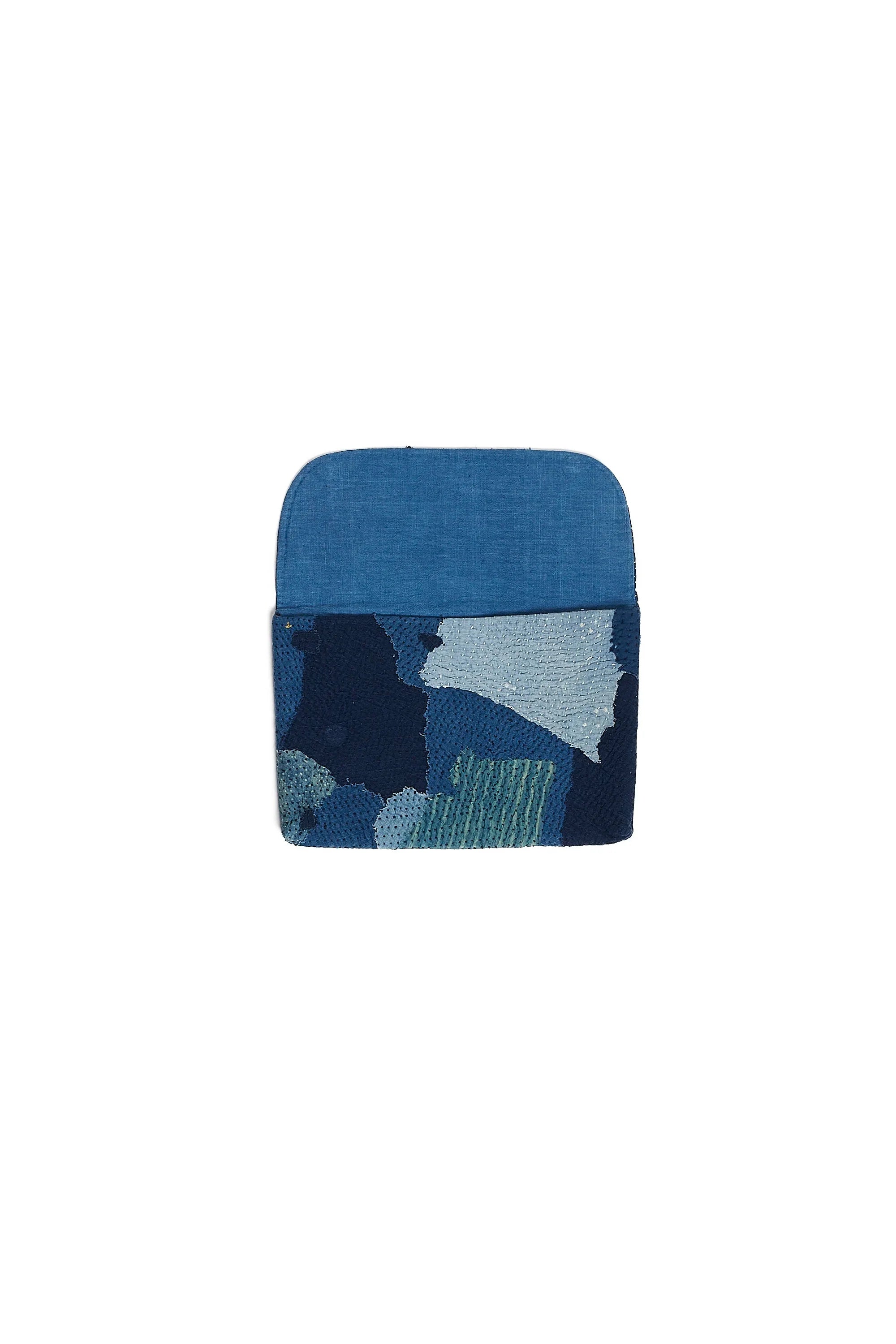 Medium Indigo Patchwork Laptop Sleeve
