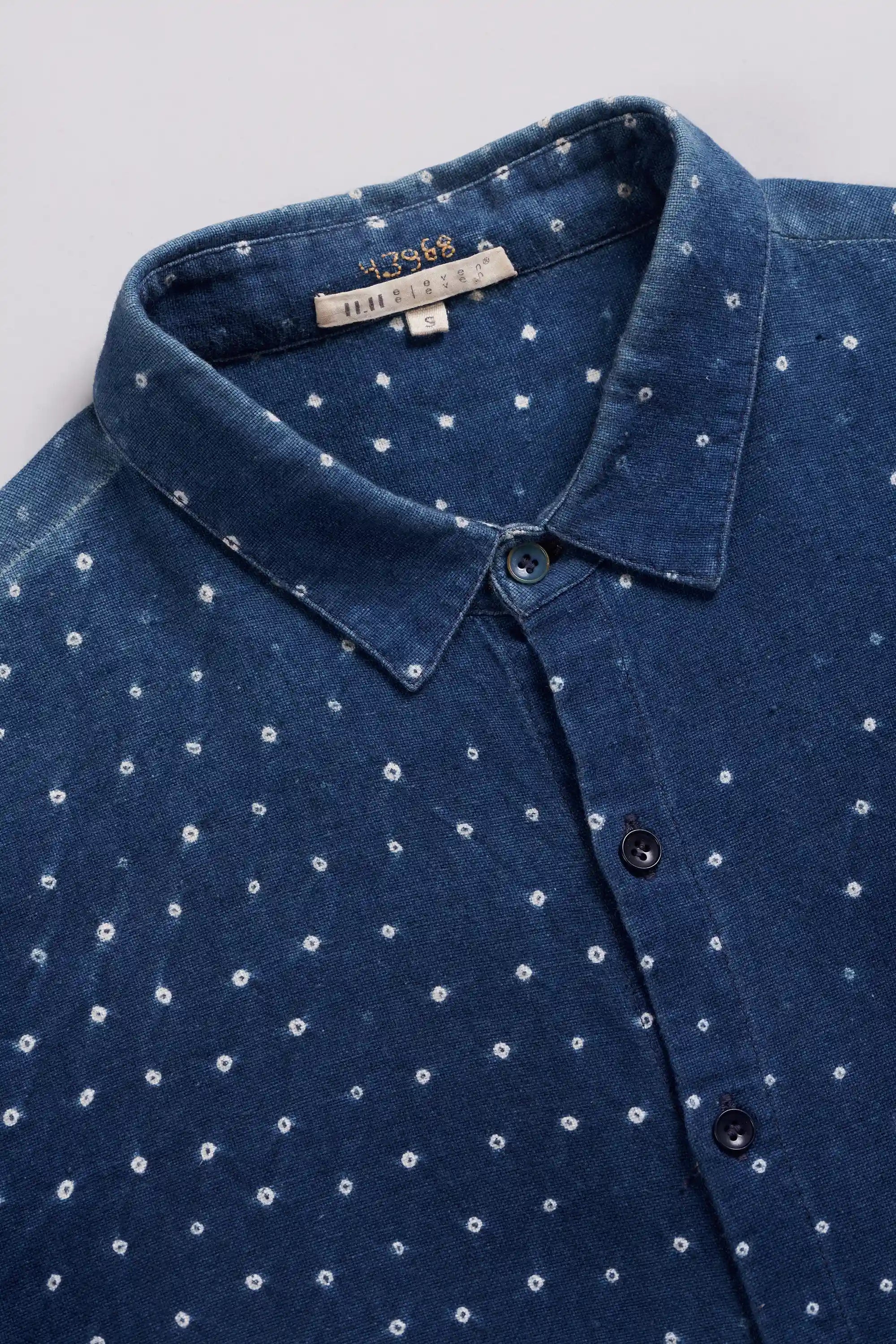 Fabric closeup with button