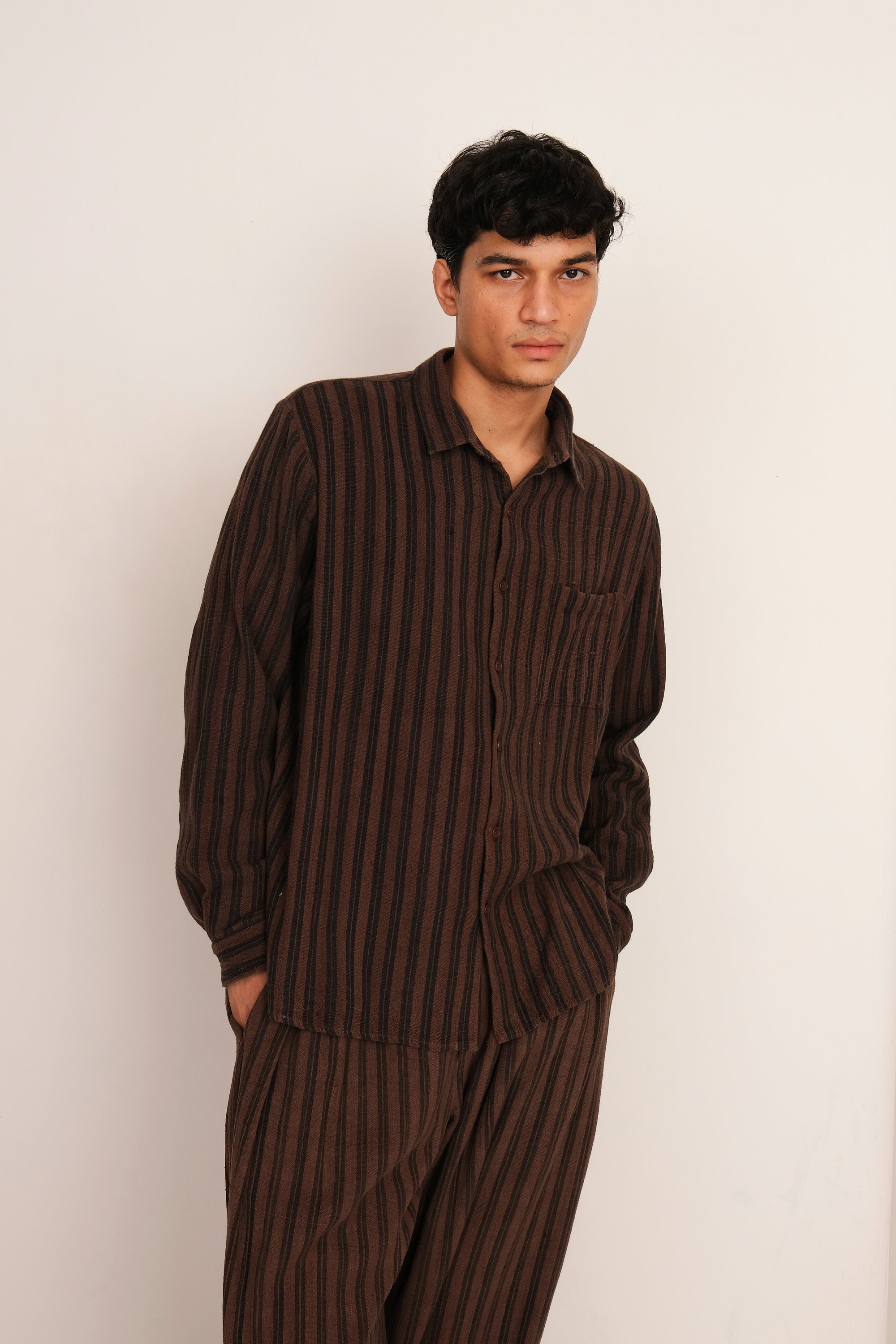 YARN DYED UNISEX SHIRT