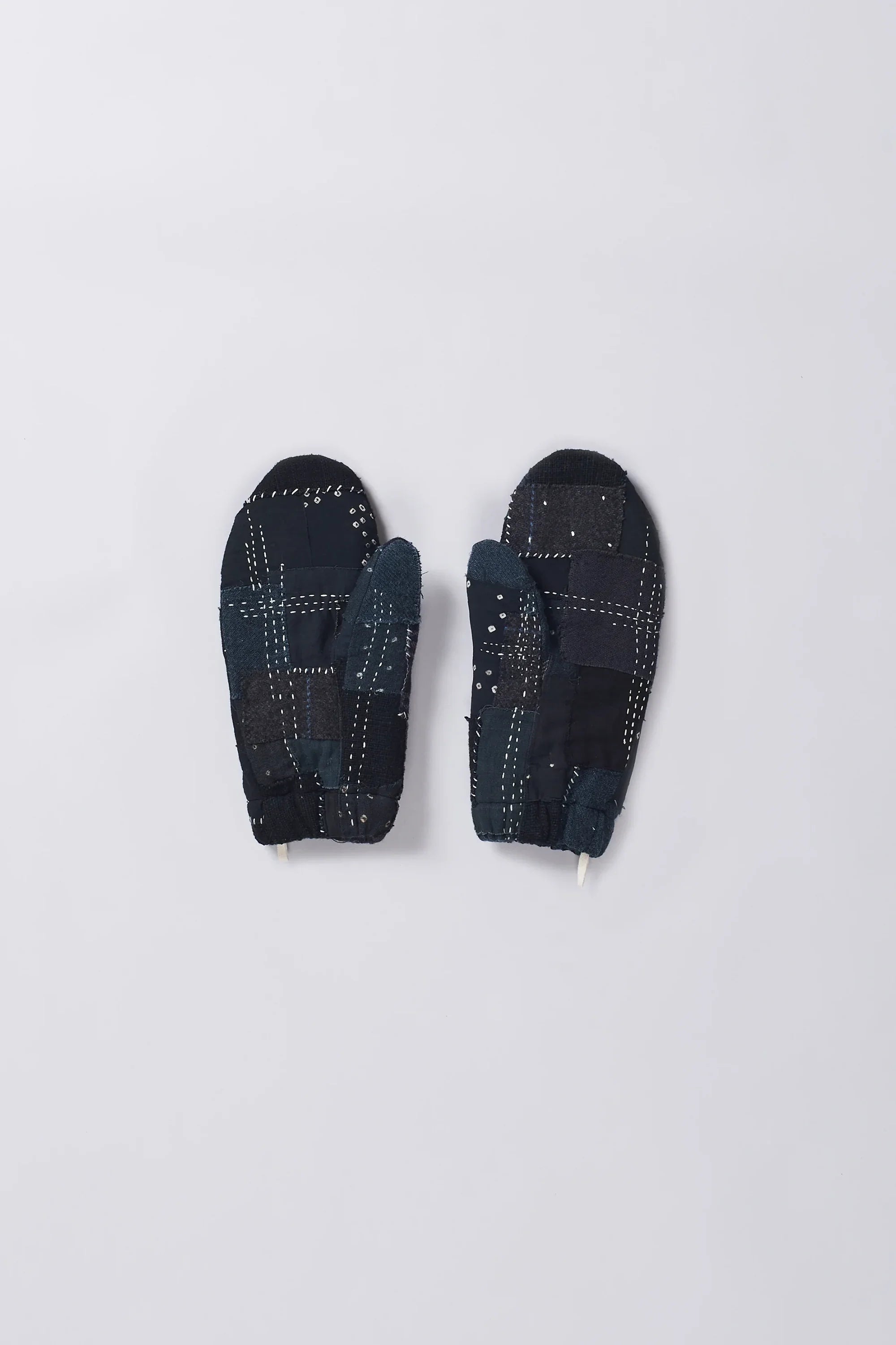 Black Boro Mittens