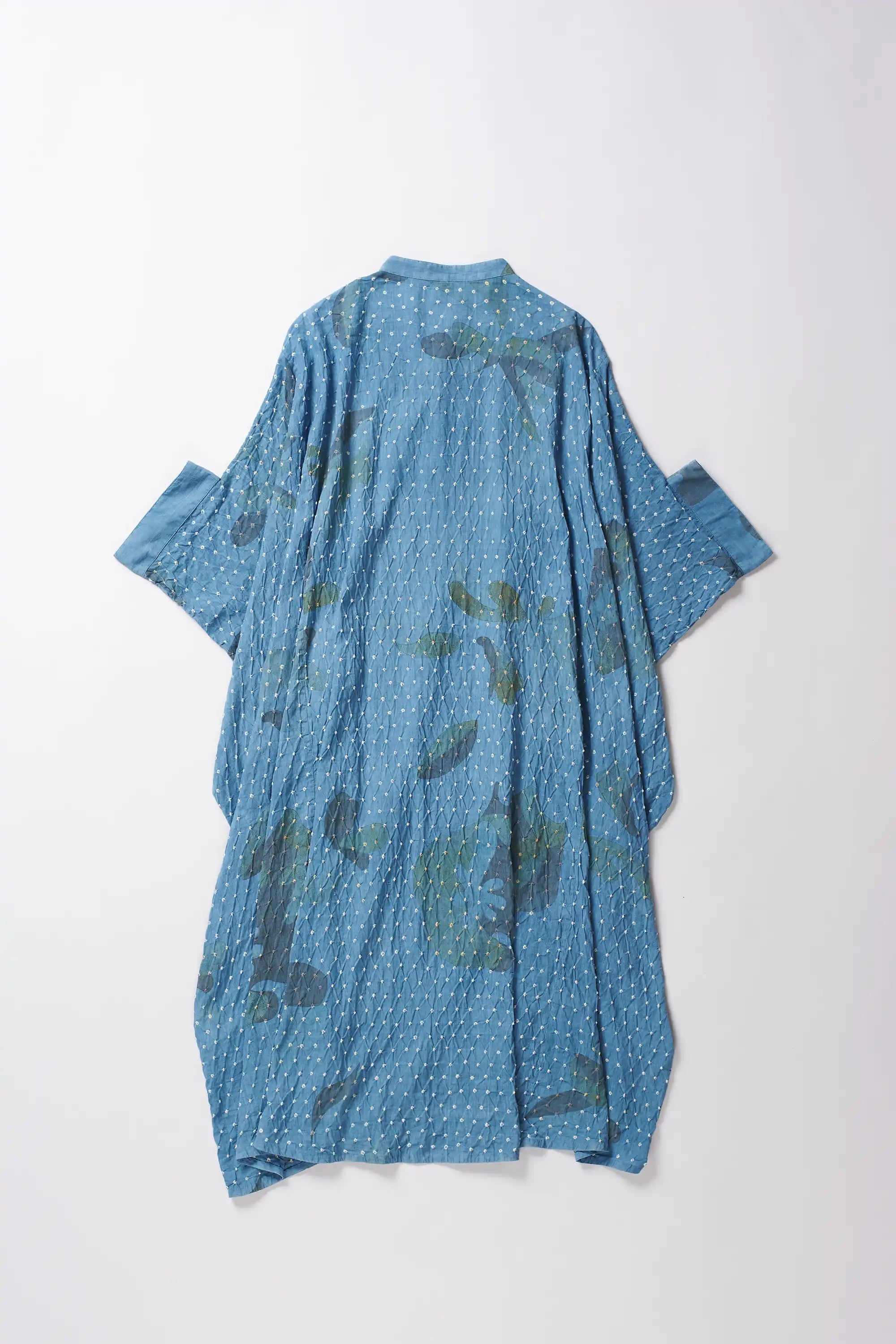 Cotton light indigo dress
