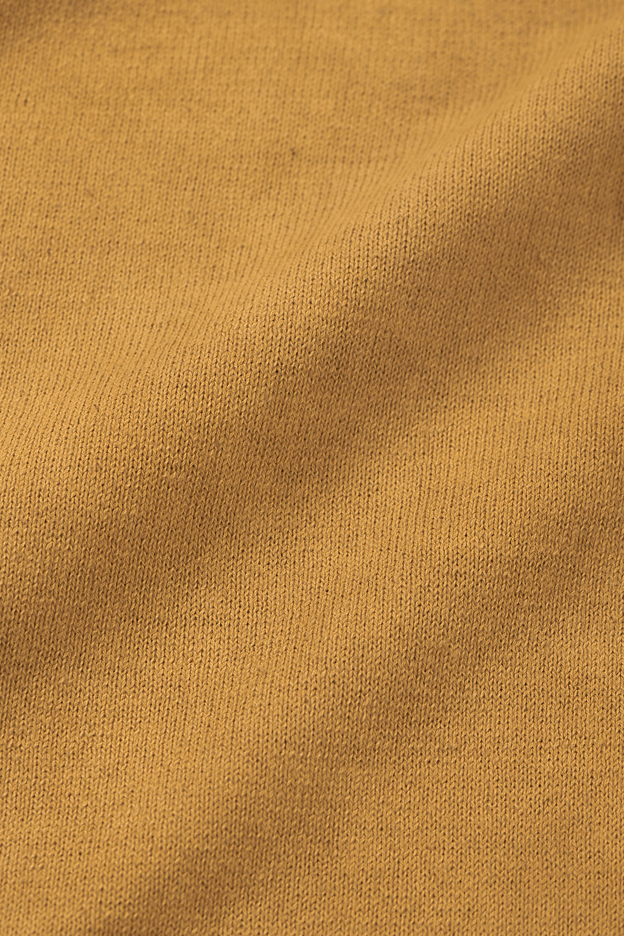 MUSTARD YELLOW COTTON T-SHIRT