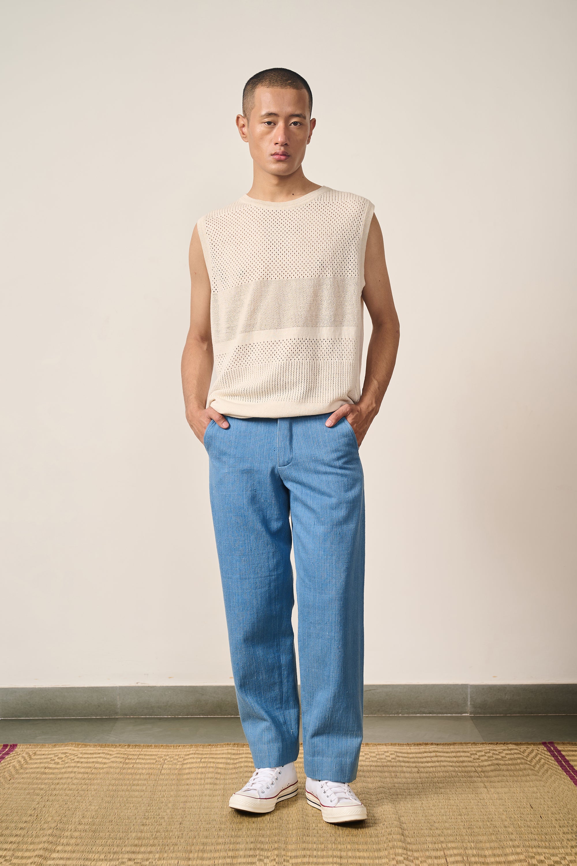 UNGENDERED ORGANIC COTTON KNITTED TANK
